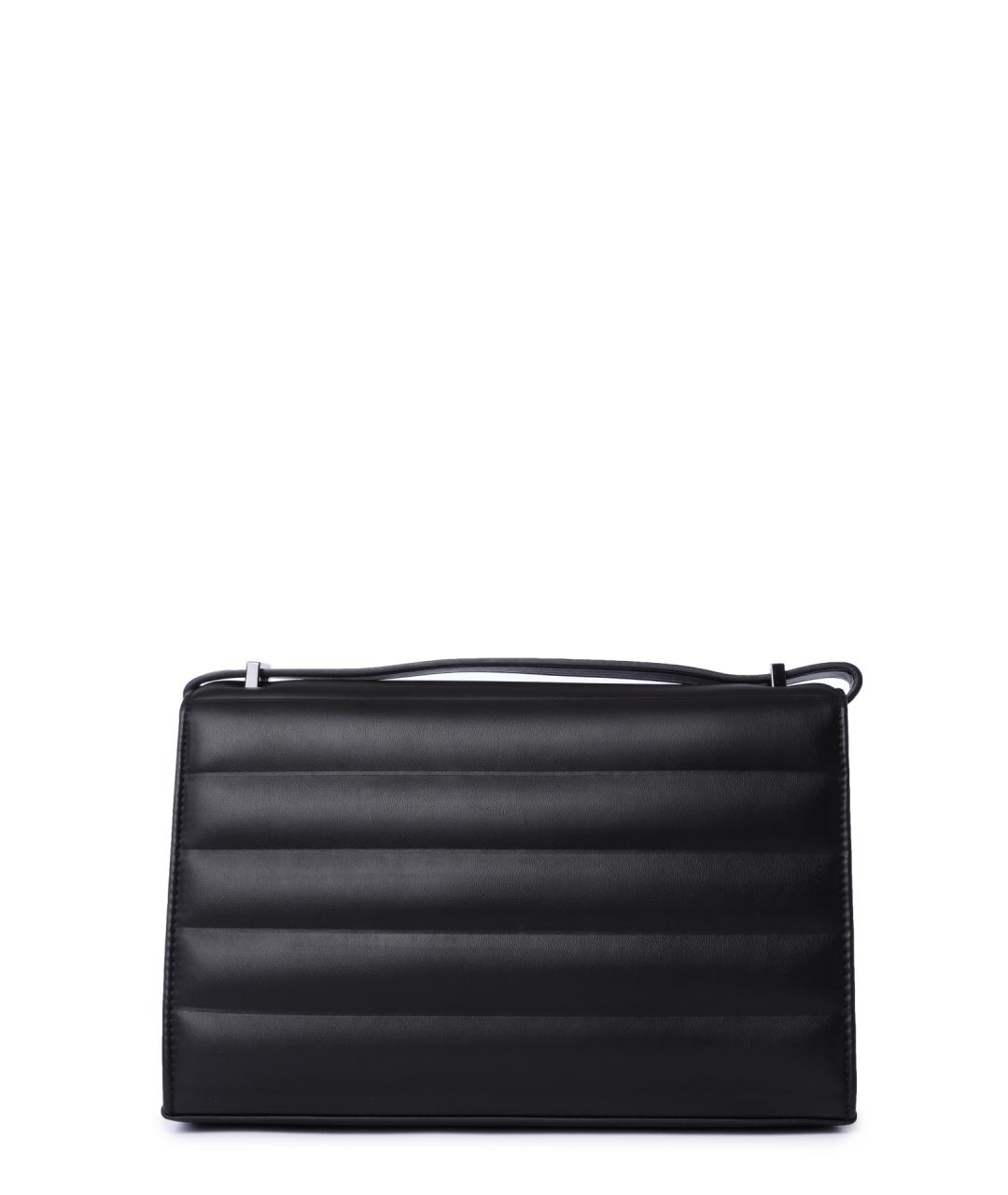 CALVIN KLEIN Черная сумка через плечо из искусственной кожи, фото 2