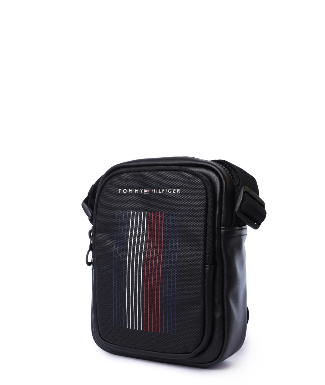 TOMMY HILFIGER Черная сумка на плечо, фото 2
