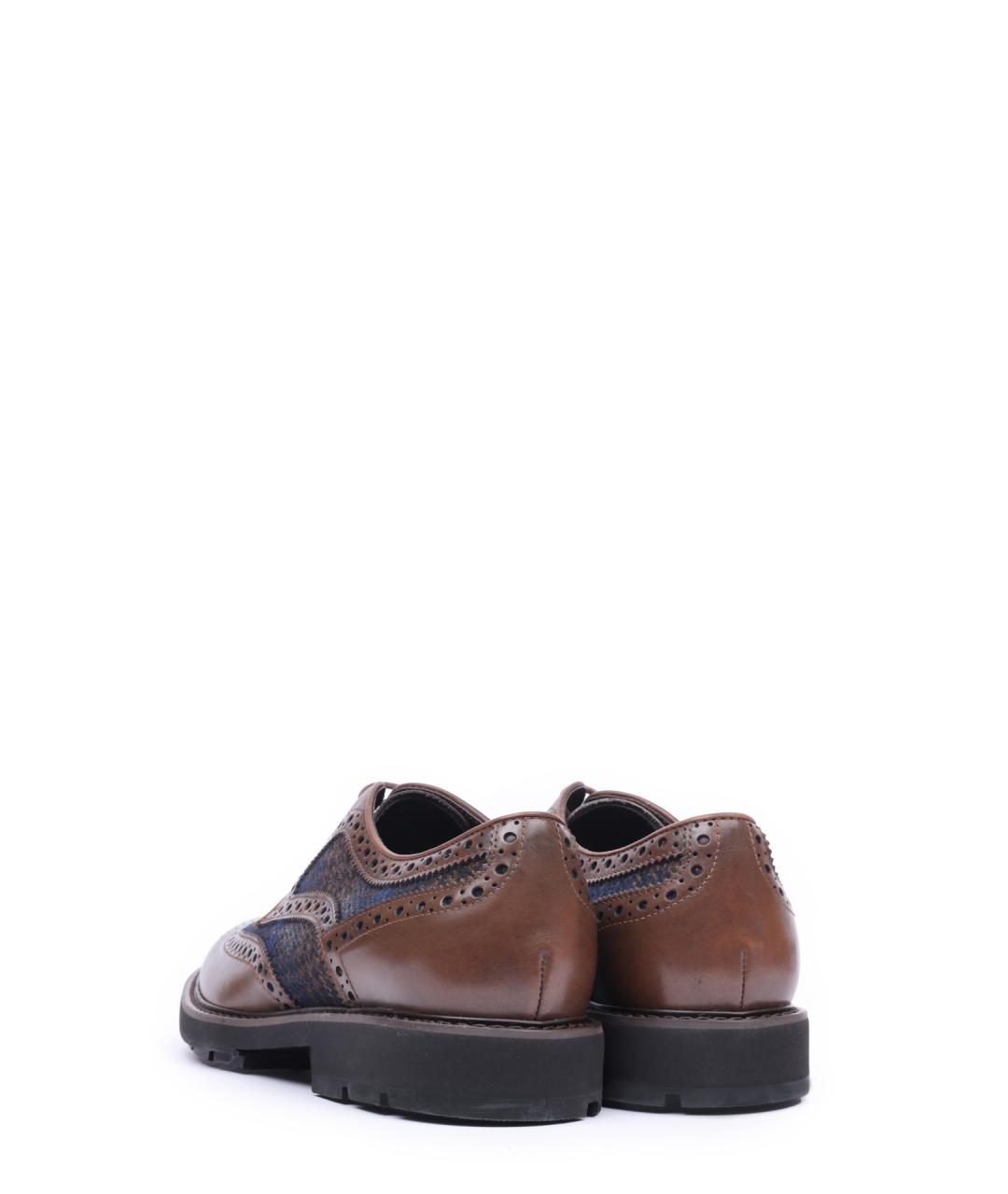 TOD'S Коричневые кожаные туфли, фото 4
