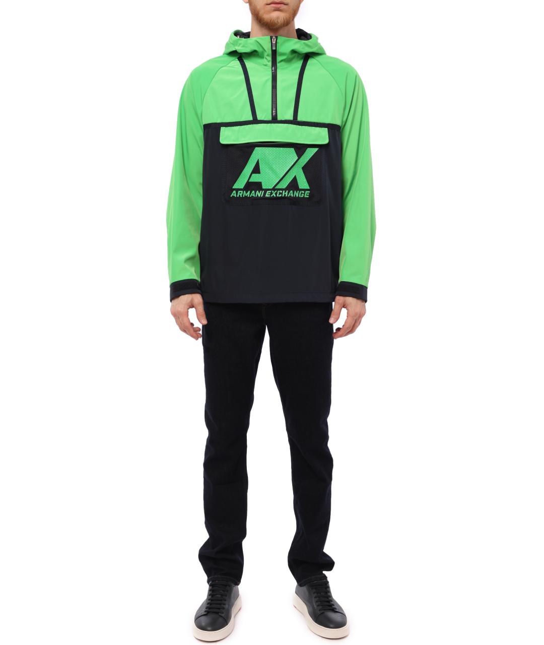 ARMANI EXCHANGE Зеленая куртка, фото 4