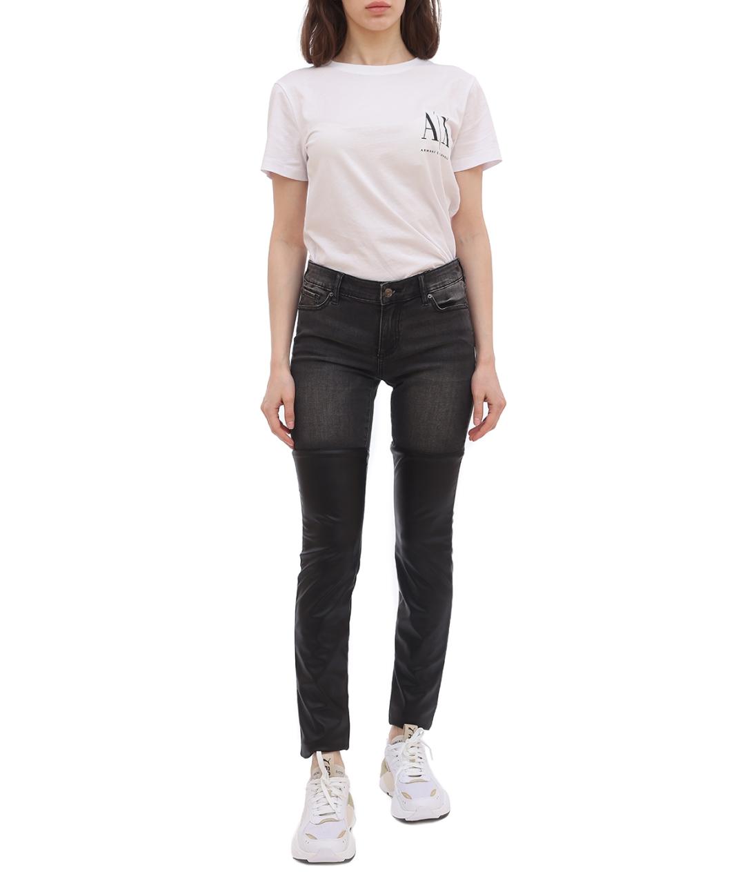 ARMANI EXCHANGE Черные джинсы слим, фото 1