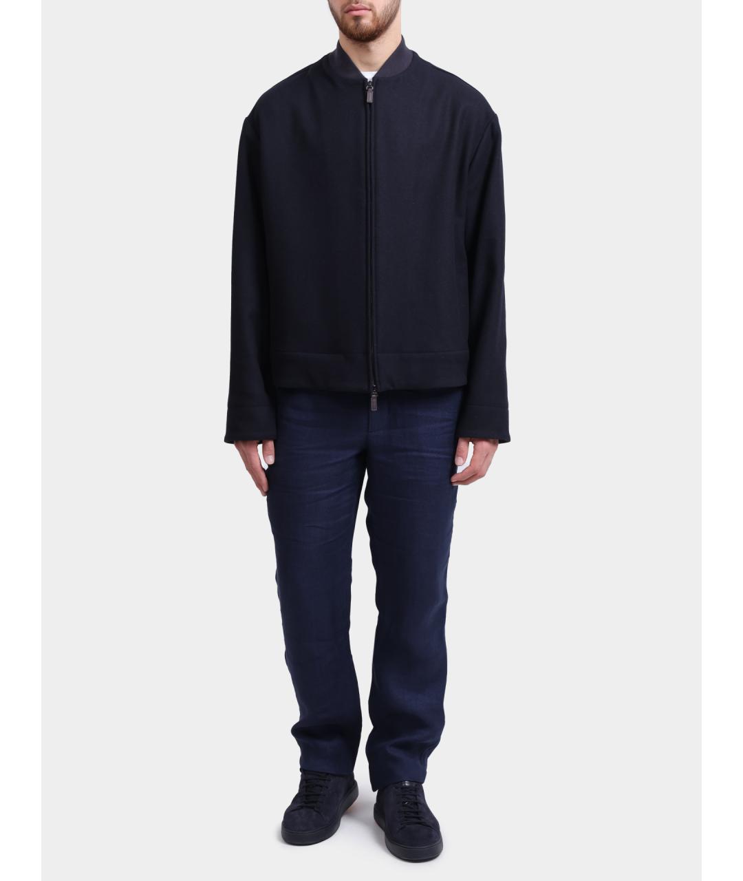 EMPORIO ARMANI Темно-синяя куртка, фото 2