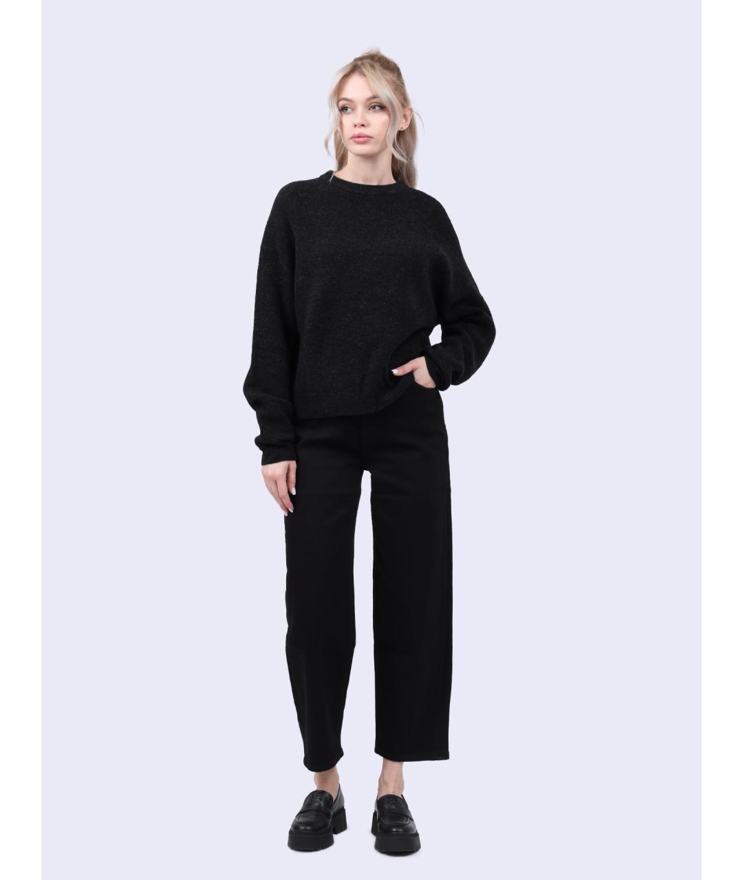CALVIN KLEIN Черные прямые джинсы, фото 2