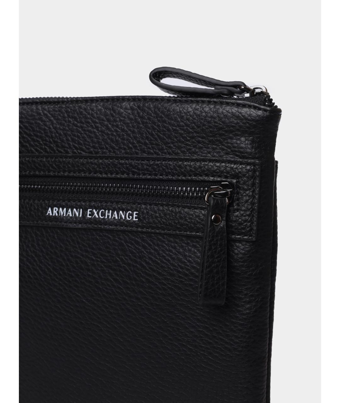 ARMANI EXCHANGE Черная сумка на плечо, фото 3