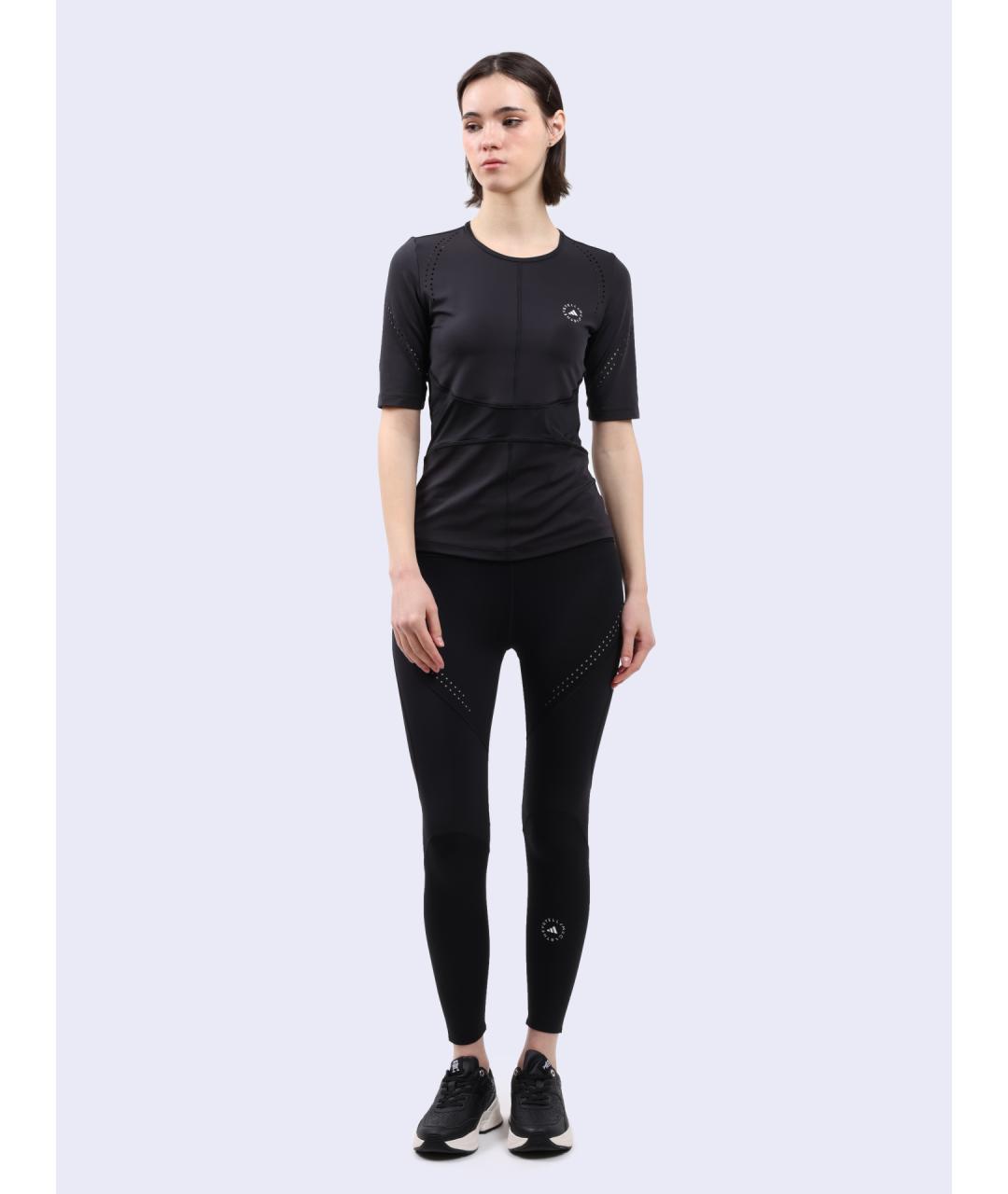 ADIDAS BY STELLA MCCARTNEY Черная футболка, фото 2