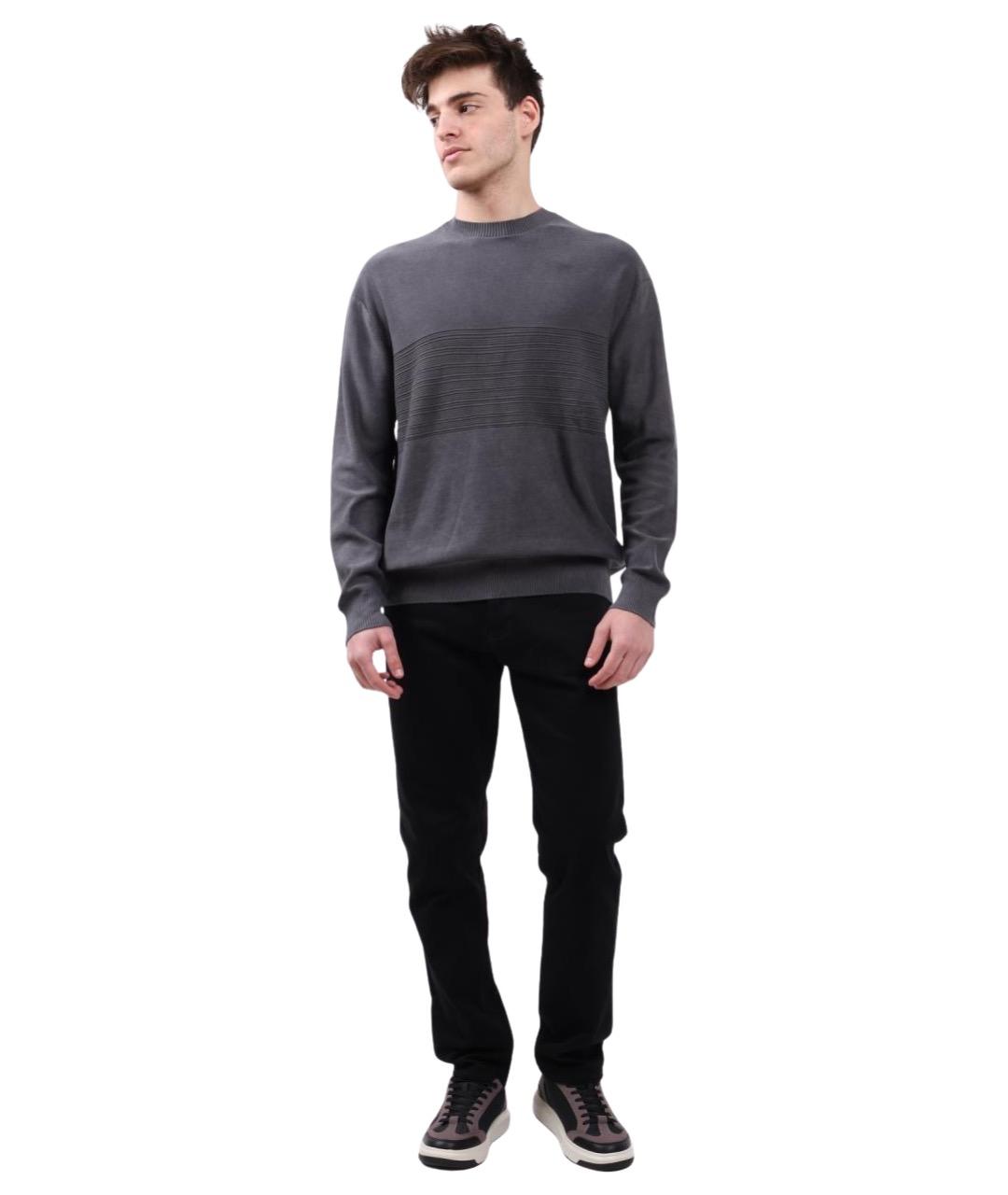 ARMANI EXCHANGE Серый джемпер / свитер, фото 1