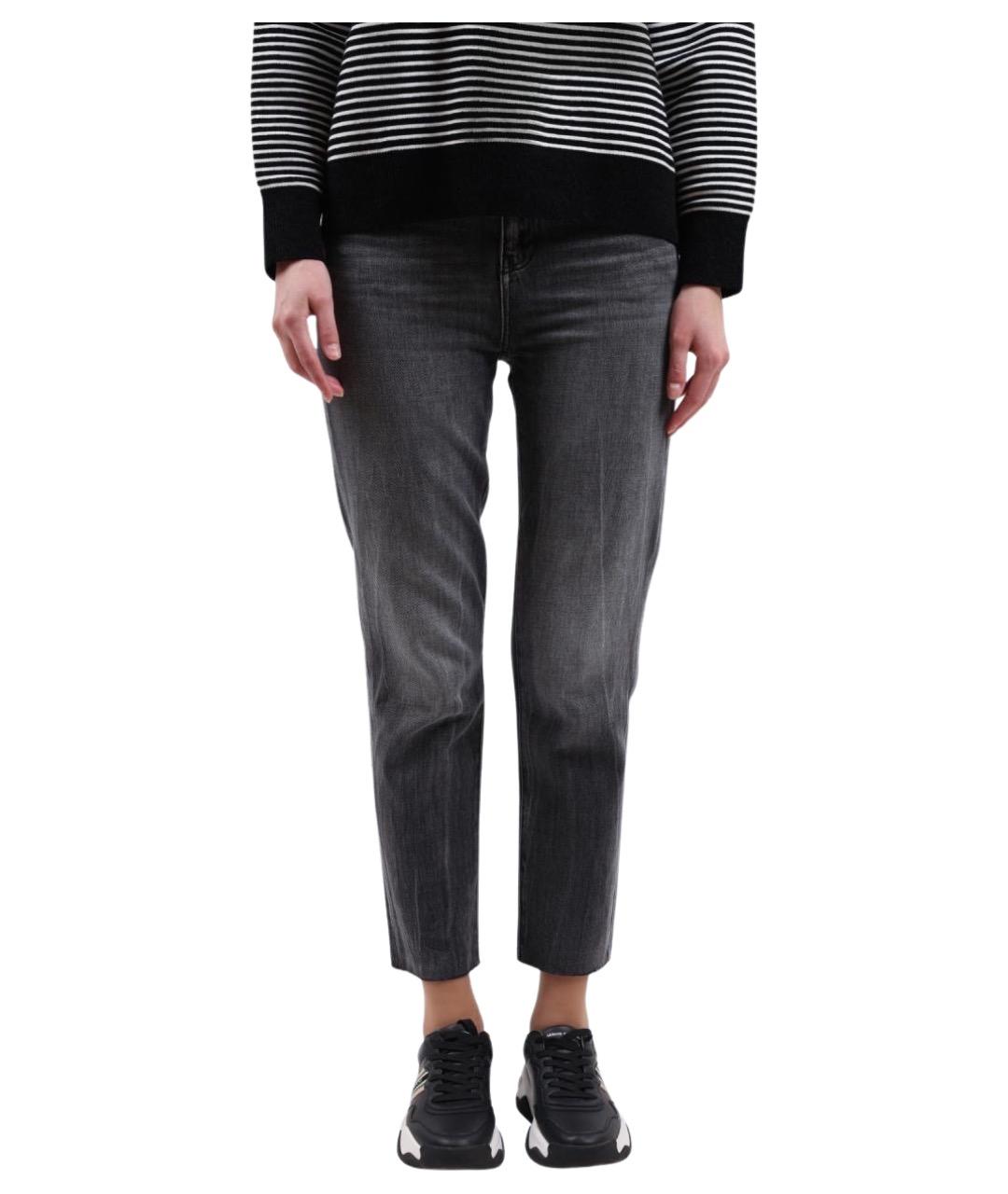 ARMANI EXCHANGE Серые прямые джинсы, фото 1