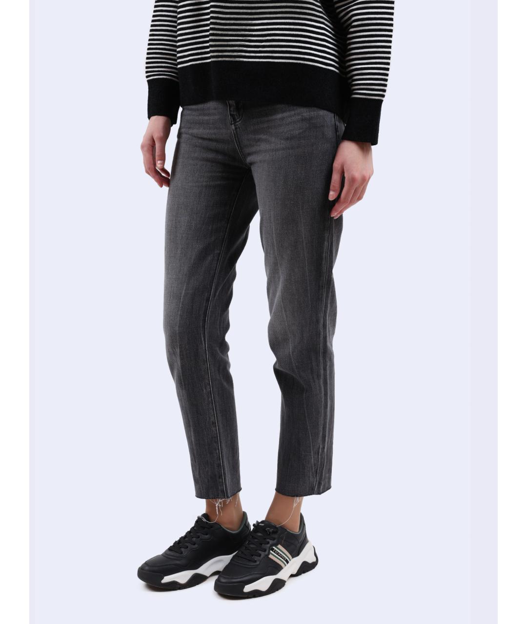 ARMANI EXCHANGE Серые прямые джинсы, фото 3