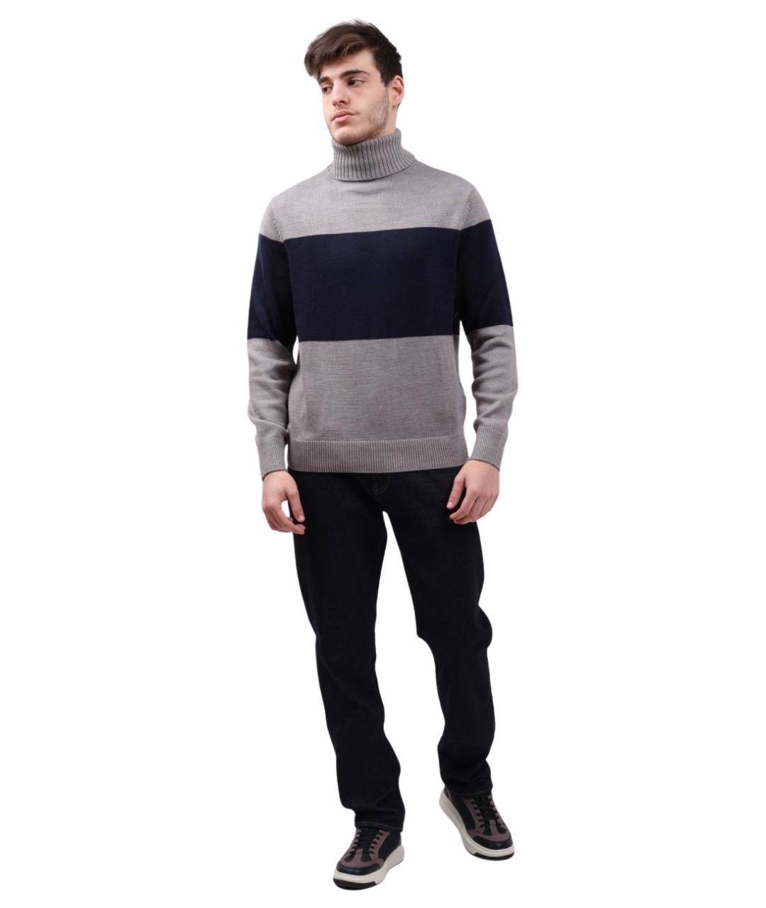 ARMANI EXCHANGE Серый джемпер / свитер, фото 1