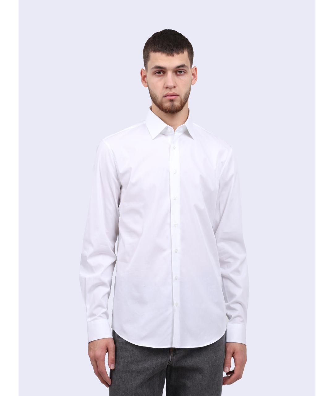 CALVIN KLEIN Белая классическая рубашка, фото 2