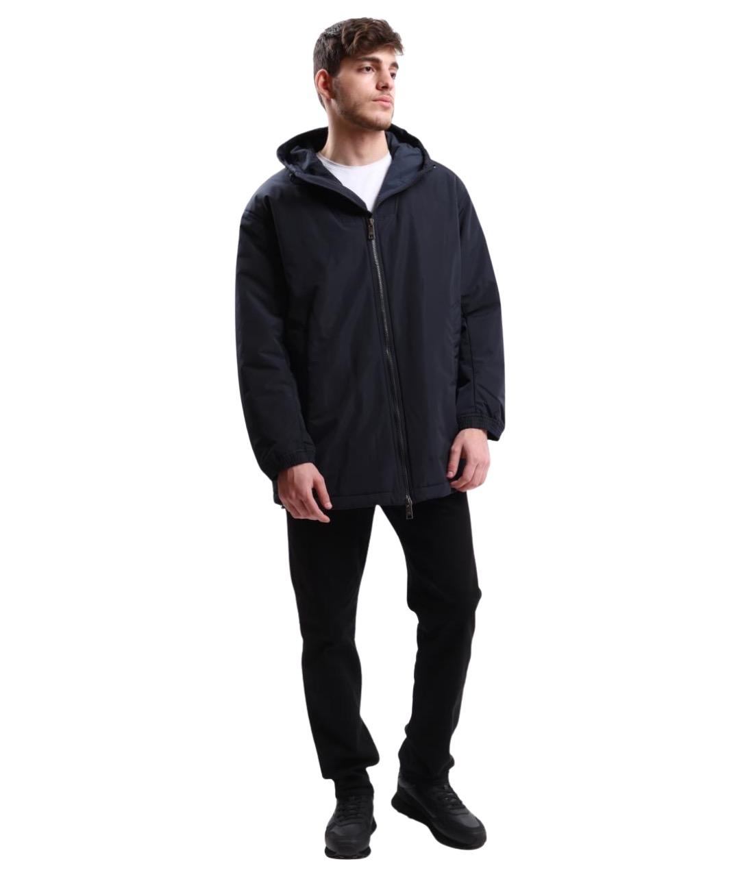 ARMANI EXCHANGE Темно-синяя куртка, фото 1