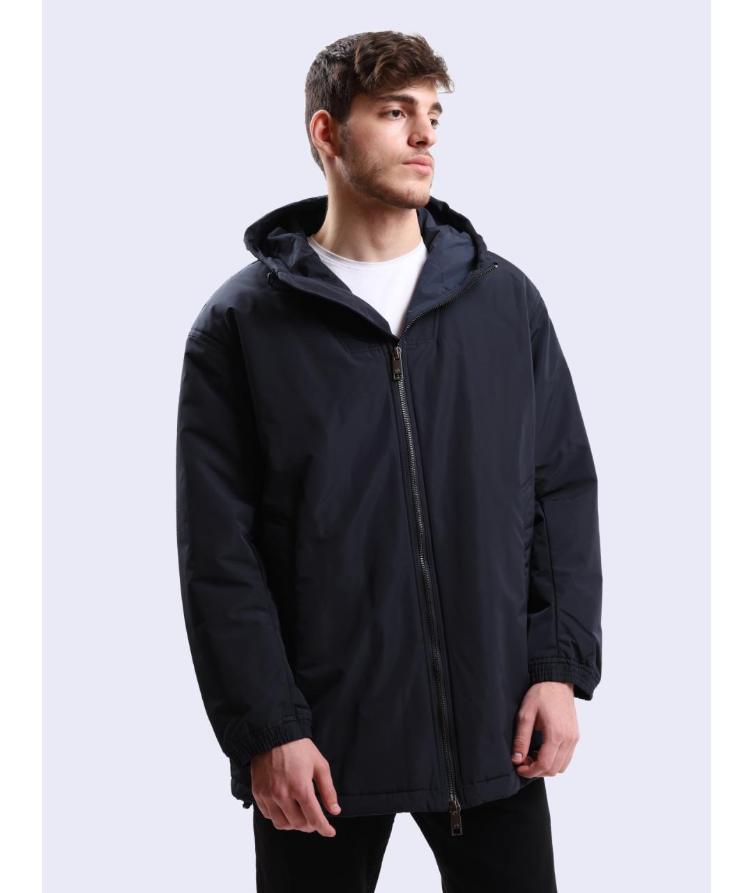 ARMANI EXCHANGE Темно-синяя куртка, фото 2