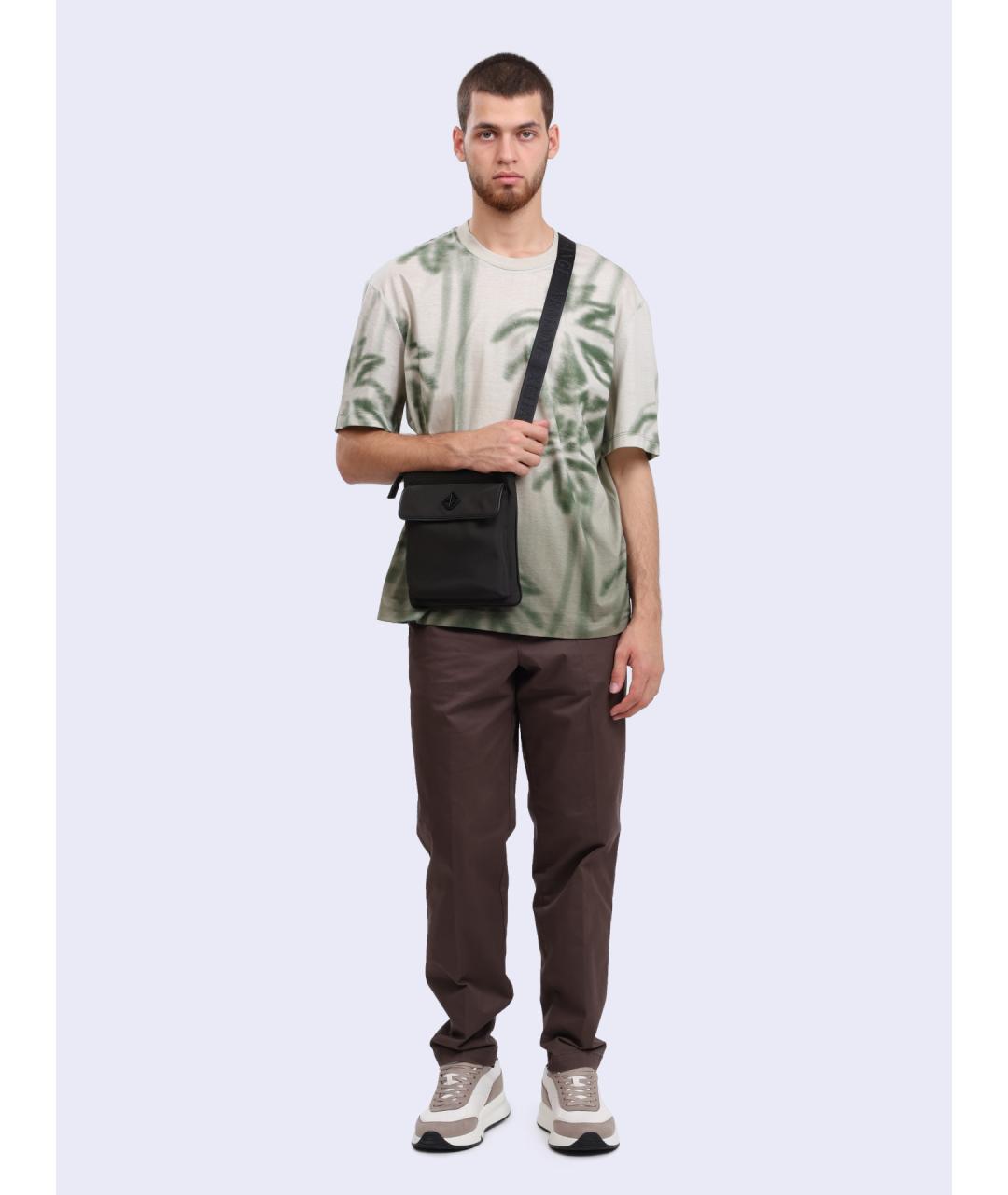 ARMANI EXCHANGE Коричневые повседневные брюки, фото 2