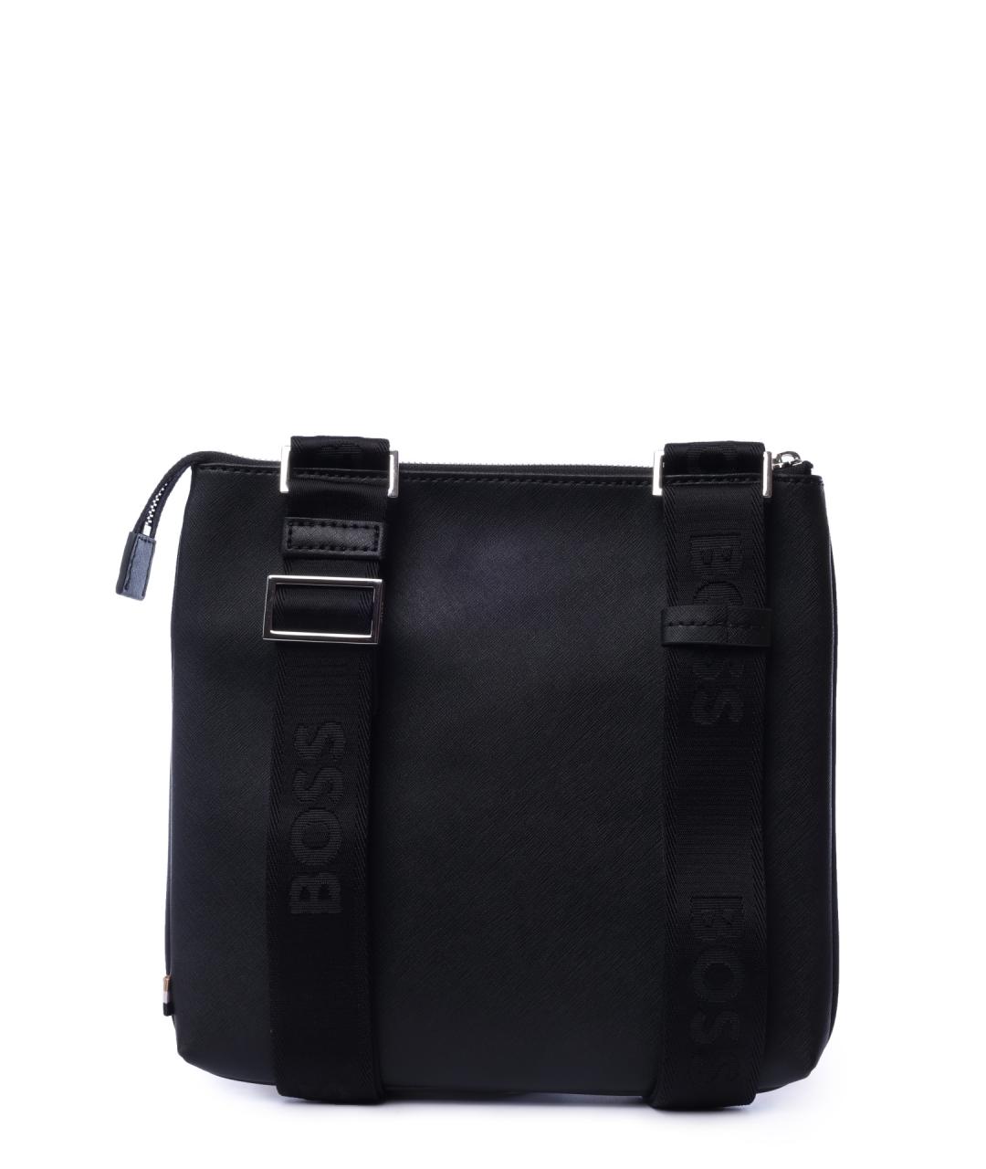 HUGO BOSS Черная сумка на плечо, фото 4