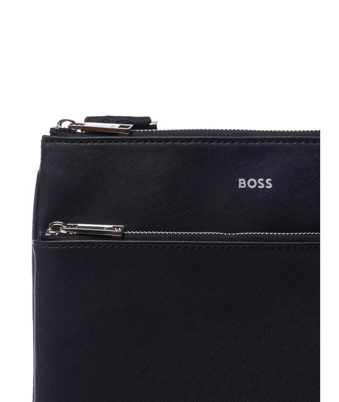 HUGO BOSS Черная сумка на плечо, фото 3