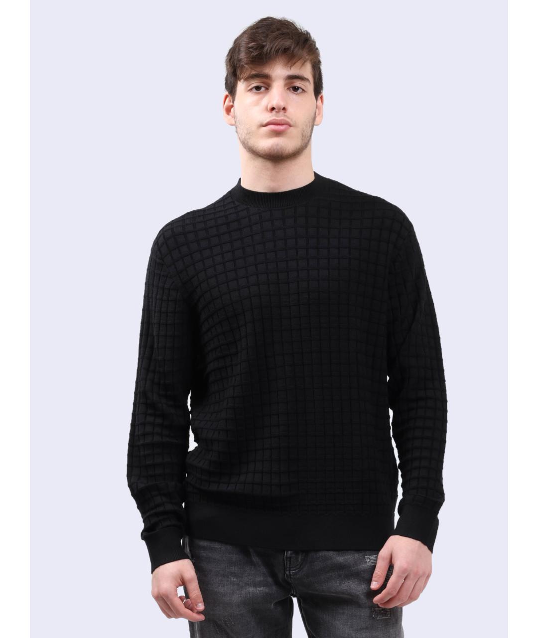 ARMANI EXCHANGE Черный джемпер / свитер, фото 2