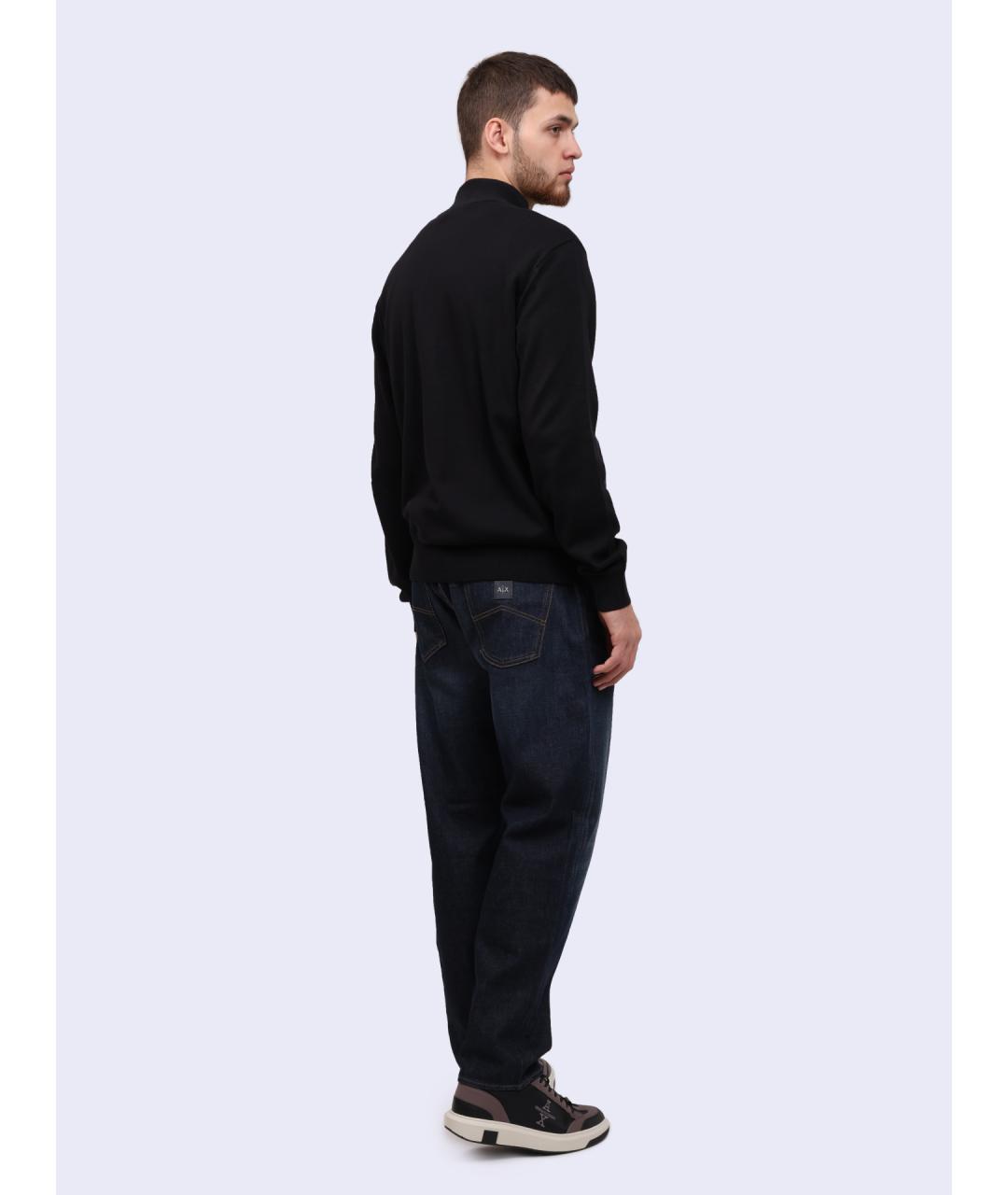 ARMANI EXCHANGE Черный джемпер / свитер, фото 5