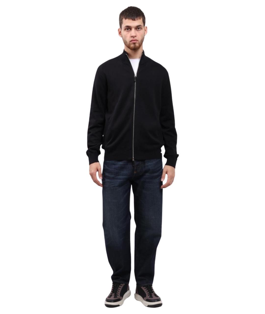 ARMANI EXCHANGE Черный джемпер / свитер, фото 1