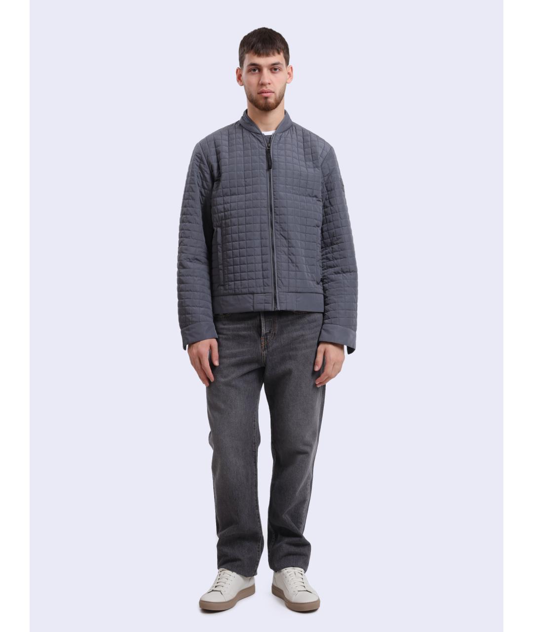 CALVIN KLEIN Серая куртка, фото 6