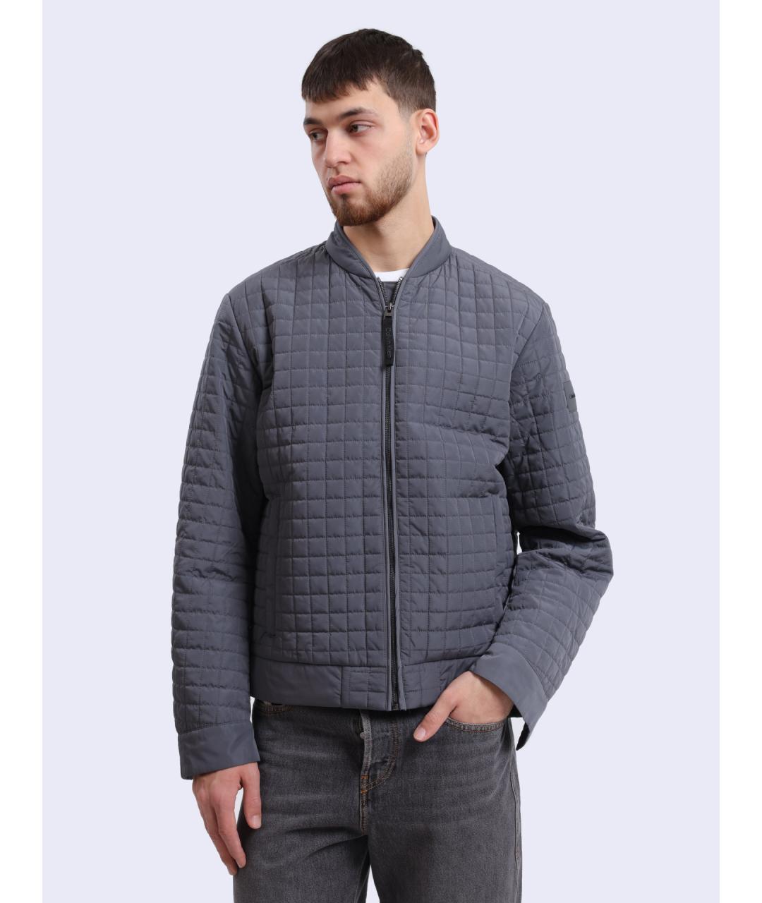 CALVIN KLEIN Серая куртка, фото 2