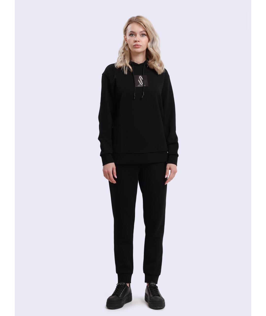 ARMANI EXCHANGE Черные брюки узкие, фото 2