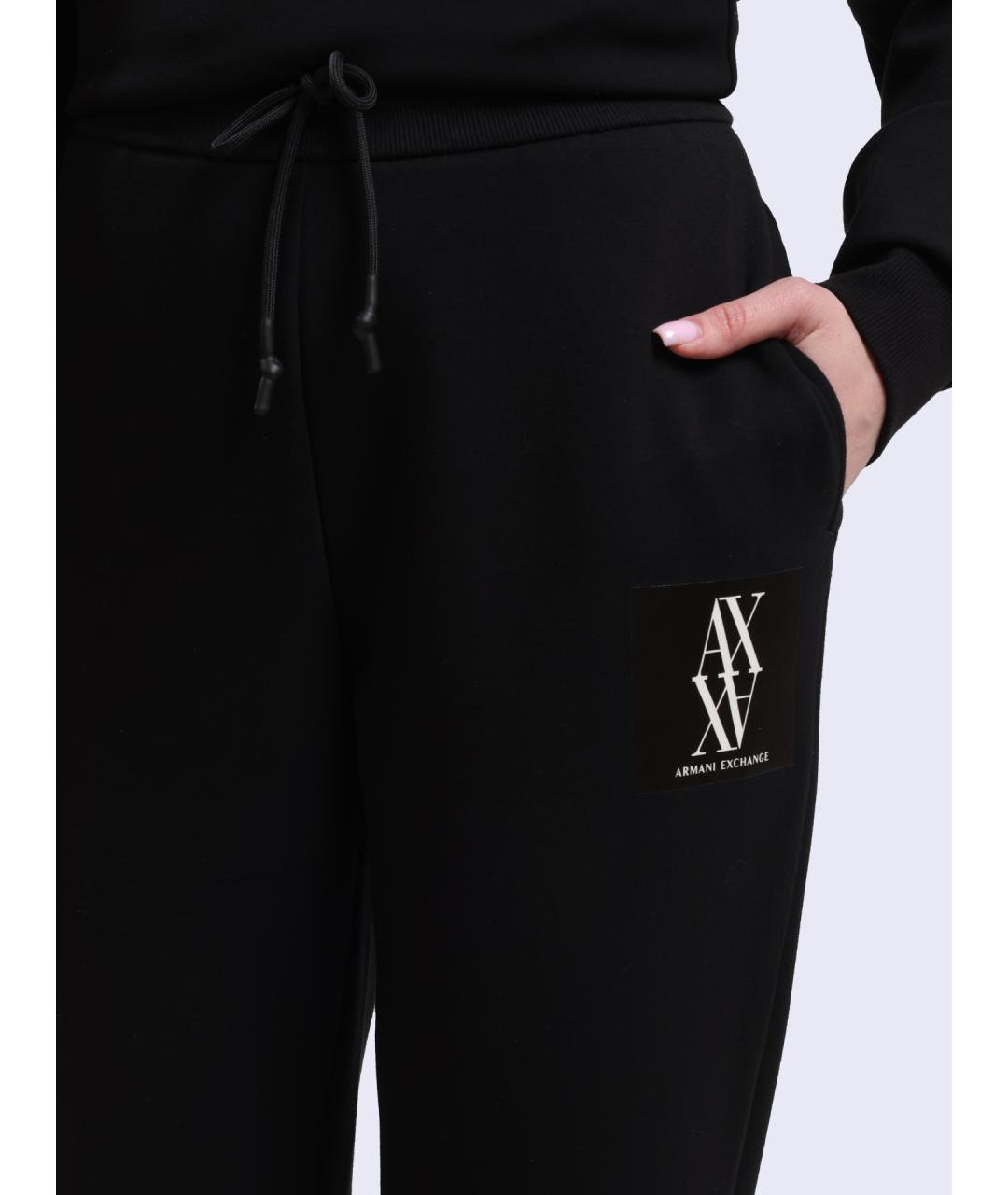 ARMANI EXCHANGE Черные брюки узкие, фото 5
