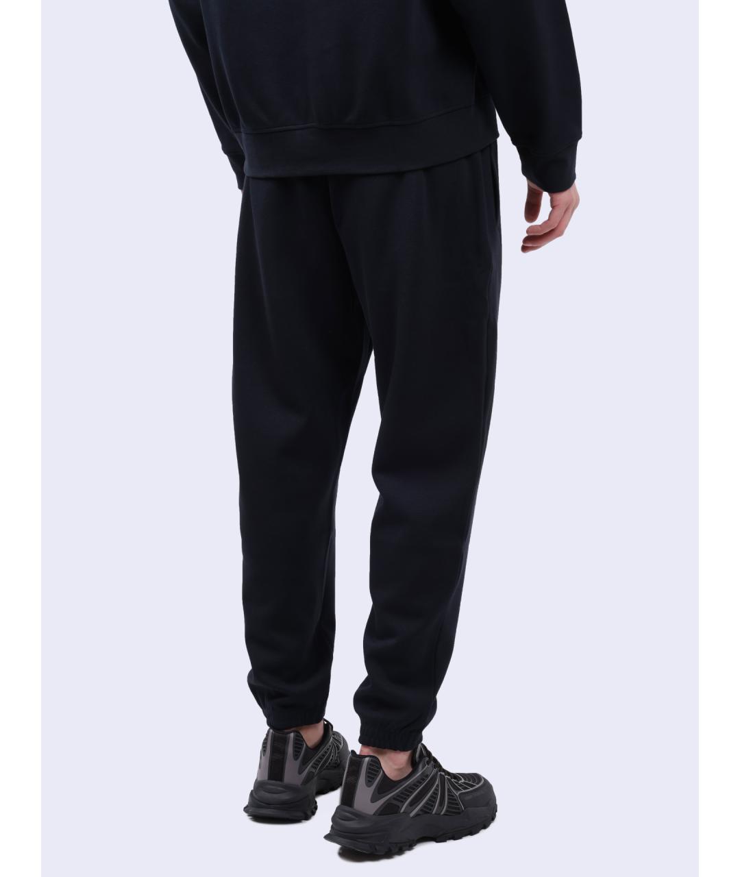 ARMANI EXCHANGE Темно-синие хлопковые повседневные брюки, фото 5