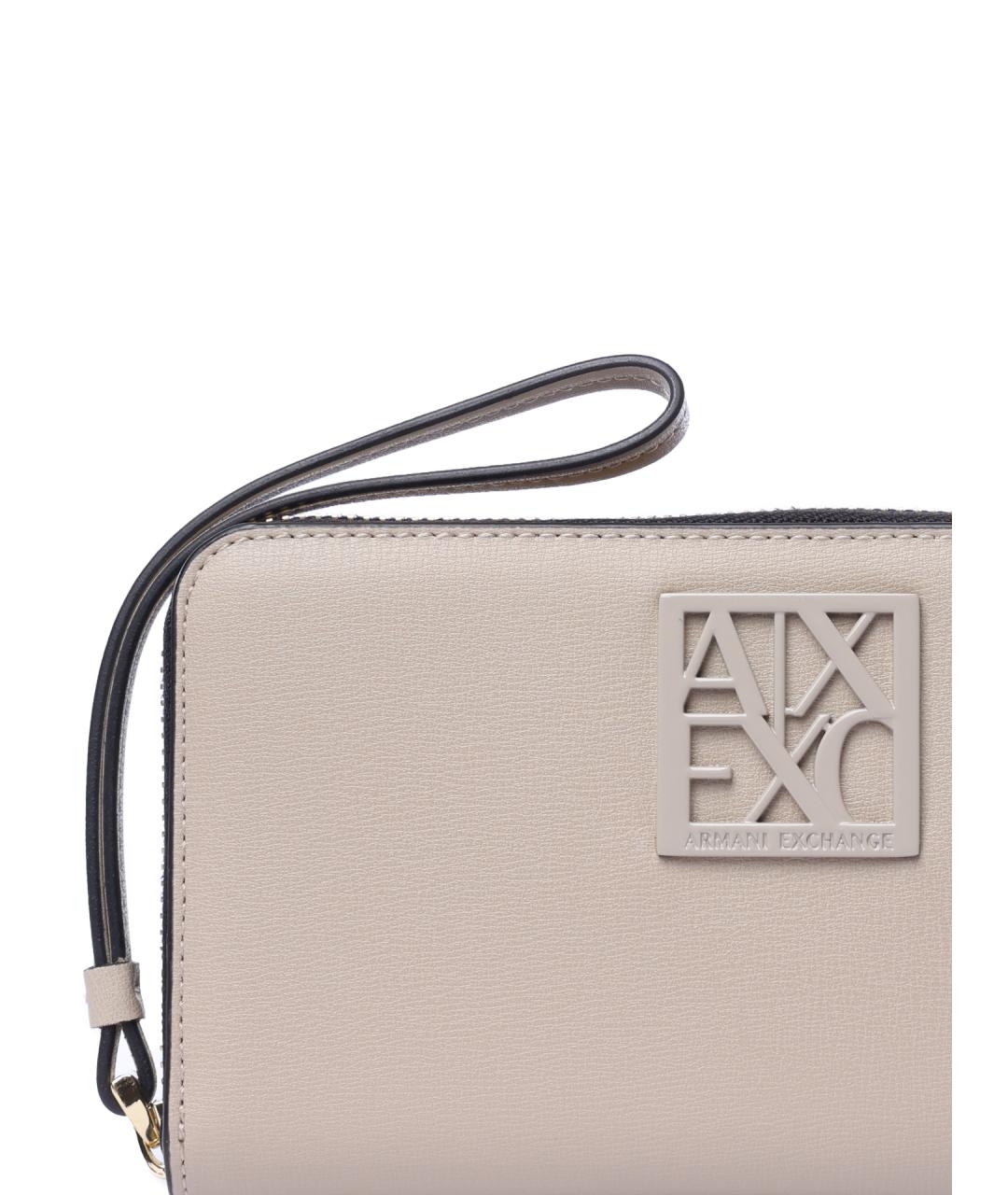 ARMANI EXCHANGE Бежевый кошелек, фото 5