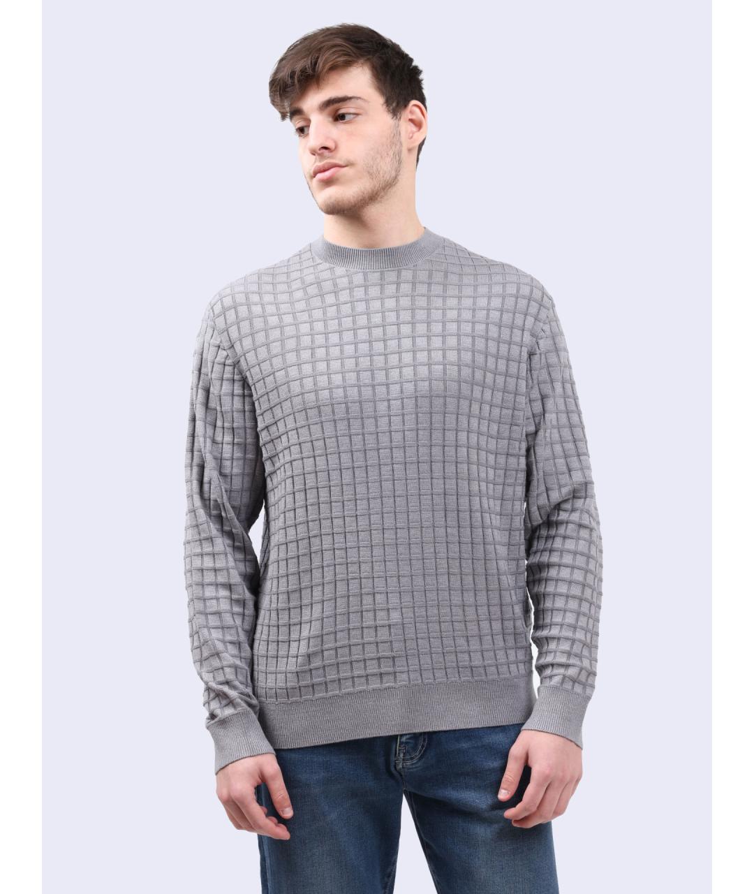 ARMANI EXCHANGE Серый джемпер / свитер, фото 2