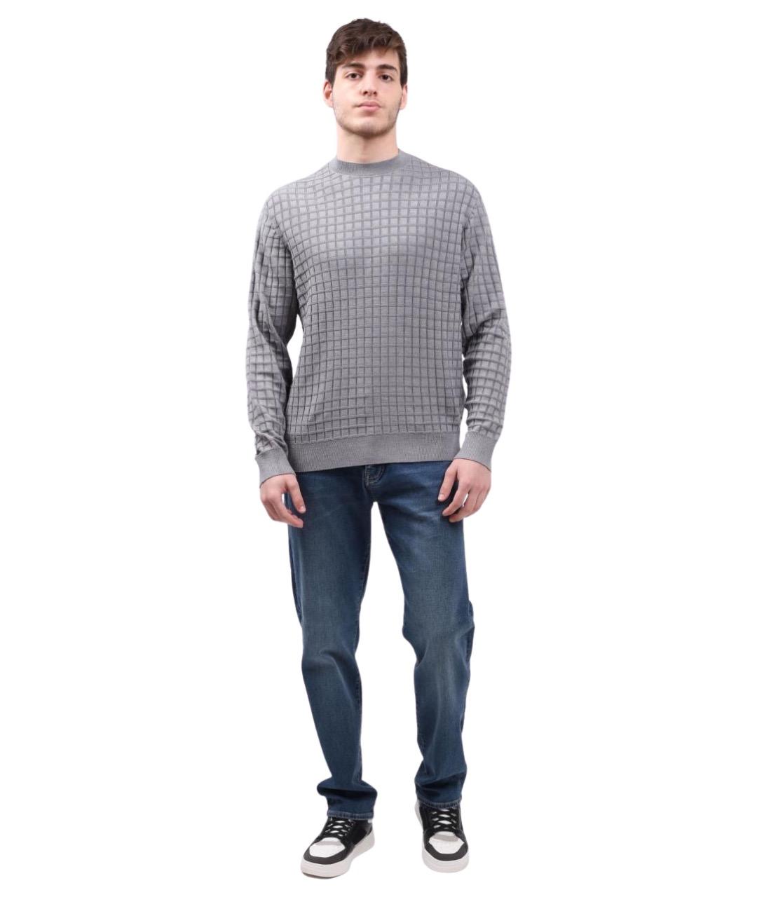 ARMANI EXCHANGE Серый джемпер / свитер, фото 1