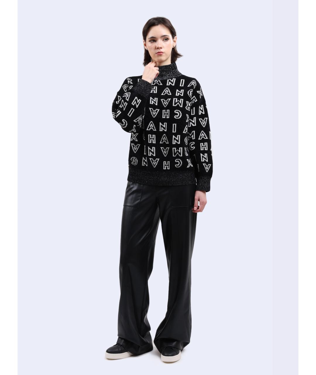 ARMANI EXCHANGE Черные прямые брюки, фото 2