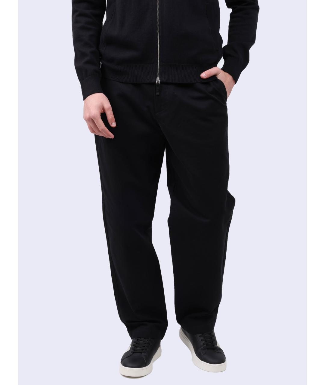 ARMANI EXCHANGE Черные повседневные брюки, фото 6