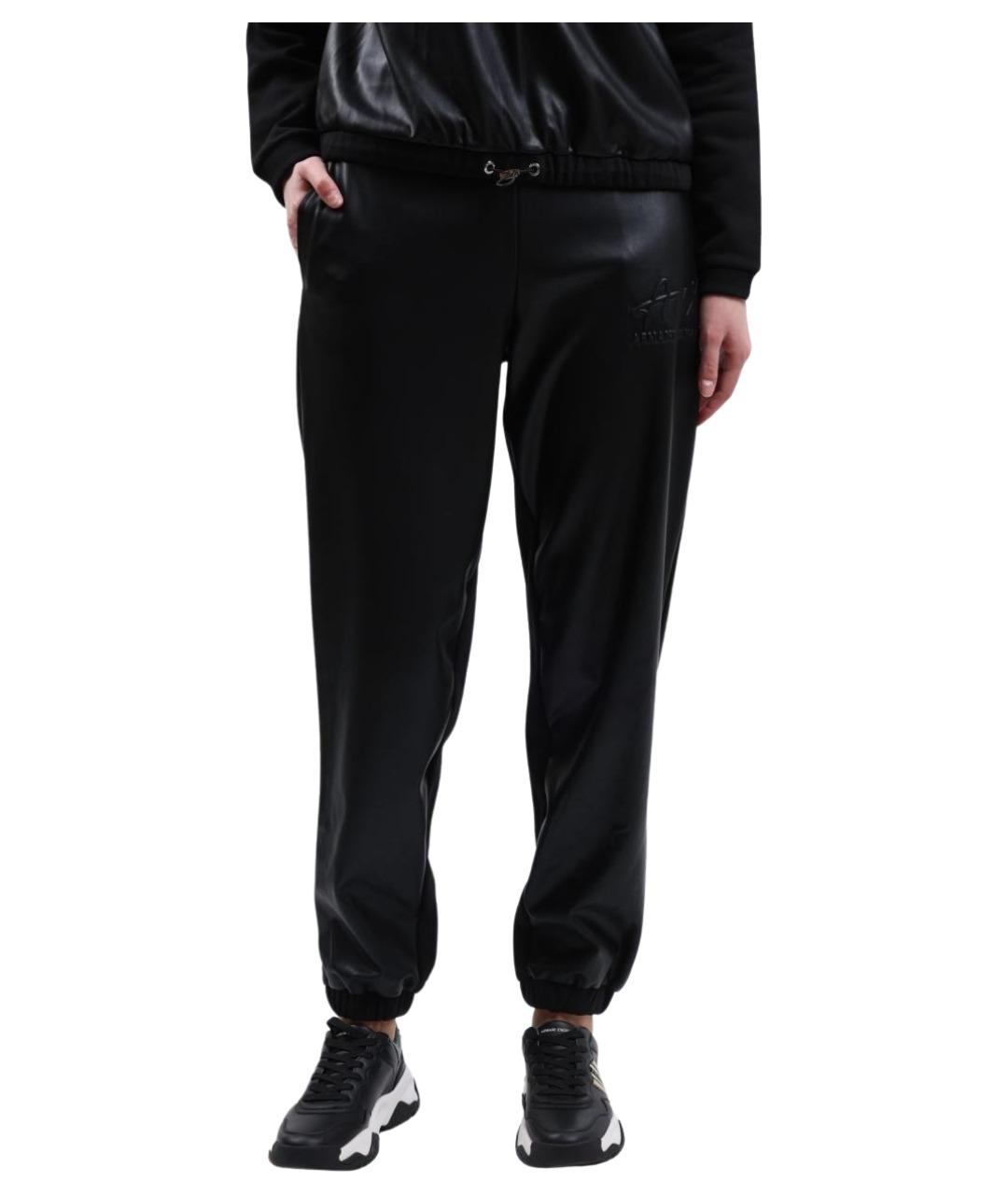 ARMANI EXCHANGE Черные прямые брюки, фото 1