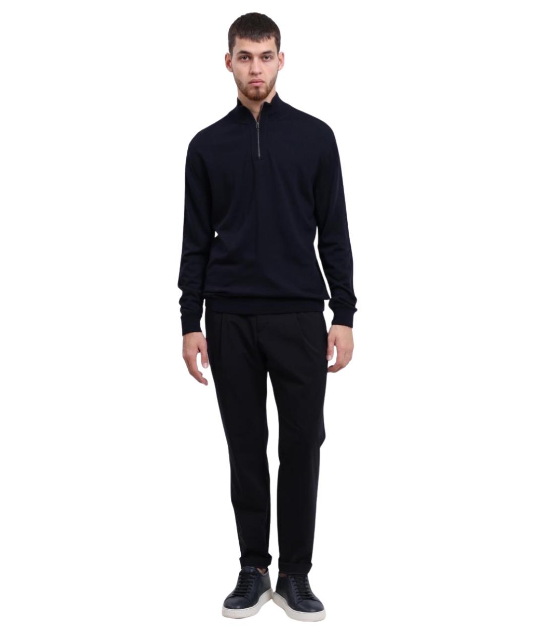 HERNO Темно-синий джемпер / свитер, фото 1