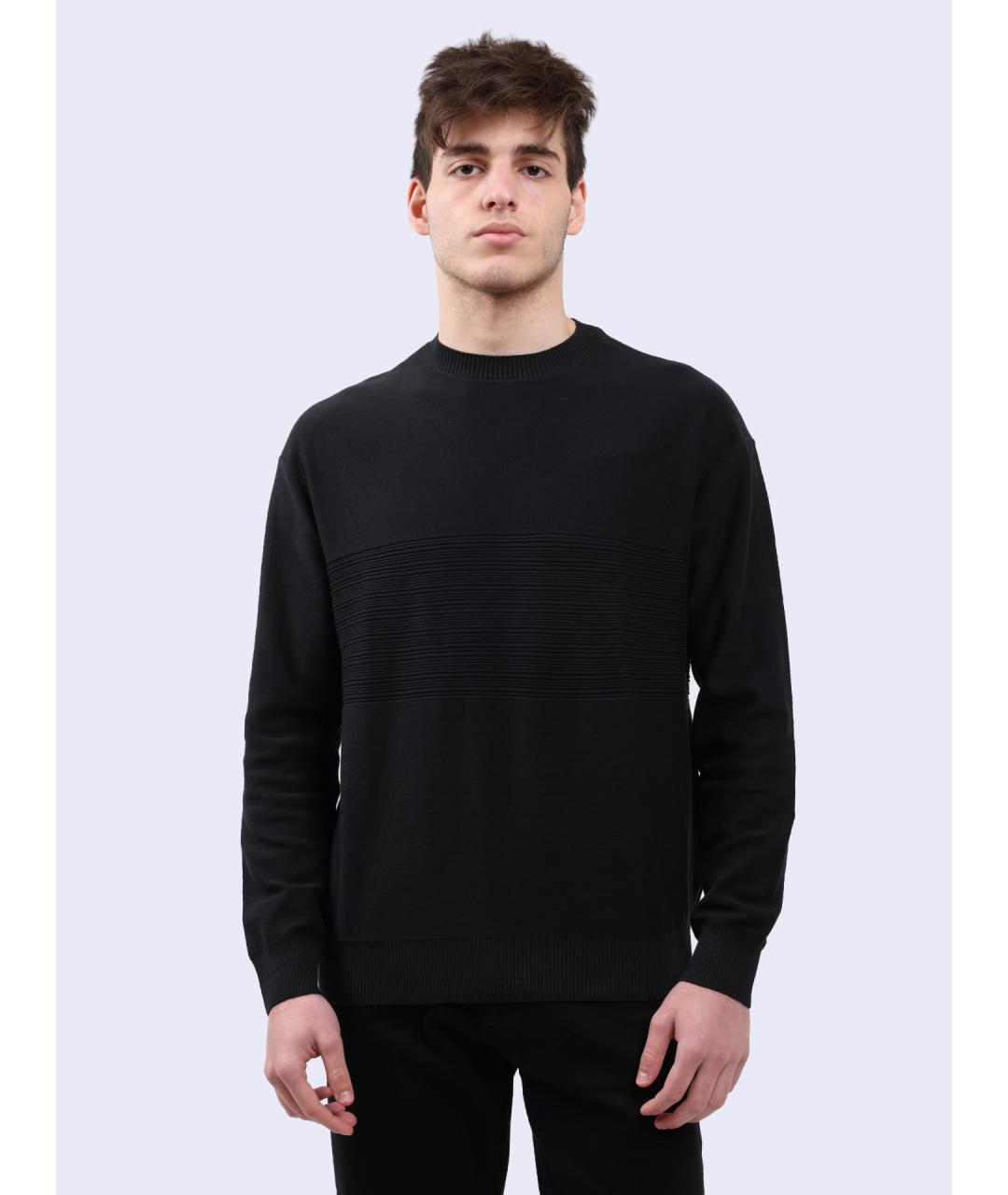 ARMANI EXCHANGE Черный джемпер / свитер, фото 2
