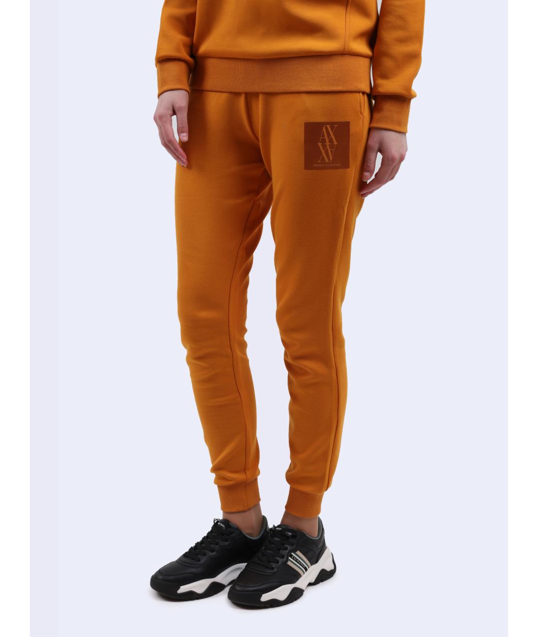 ARMANI EXCHANGE Оранжевые брюки узкие, фото 3