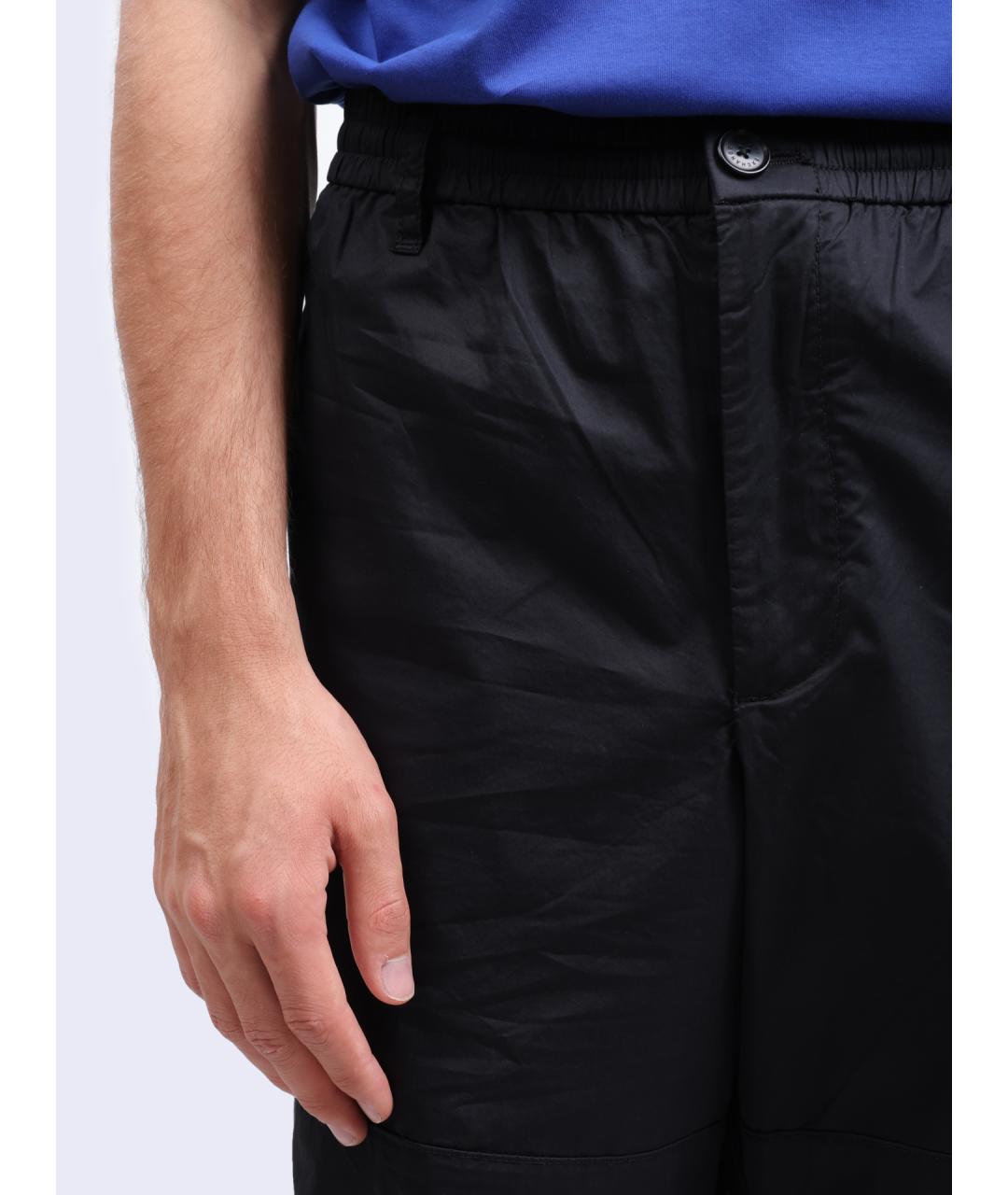 ARMANI EXCHANGE Черные повседневные брюки, фото 4
