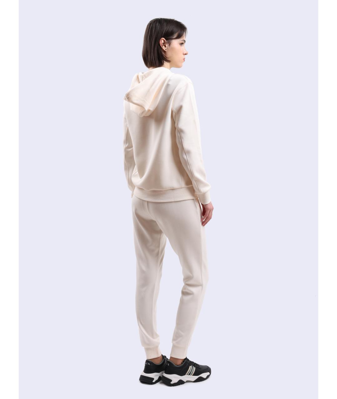 ARMANI EXCHANGE Белые хлопковые спортивные брюки и шорты, фото 5
