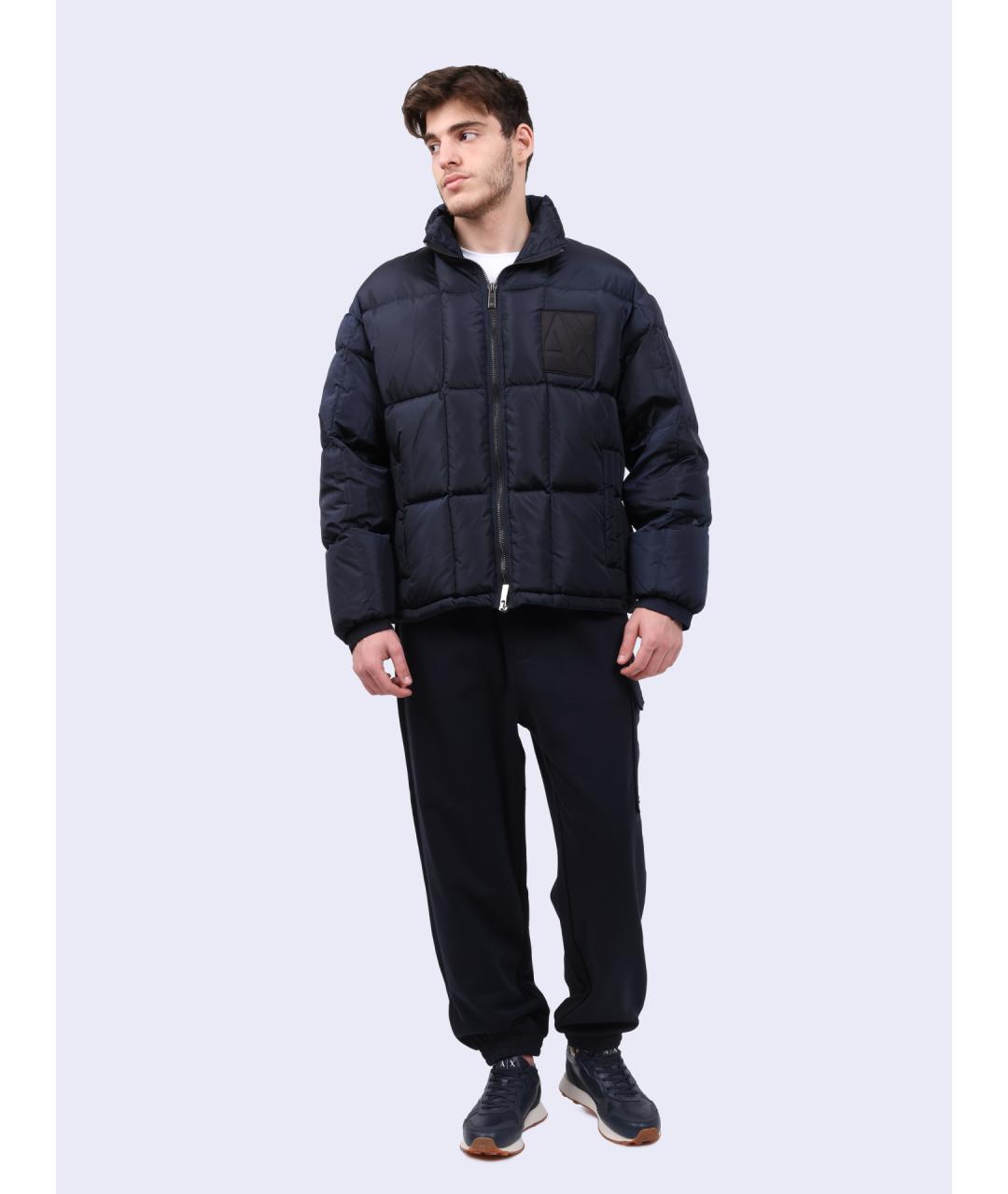 ARMANI EXCHANGE Темно-синяя куртка, фото 6
