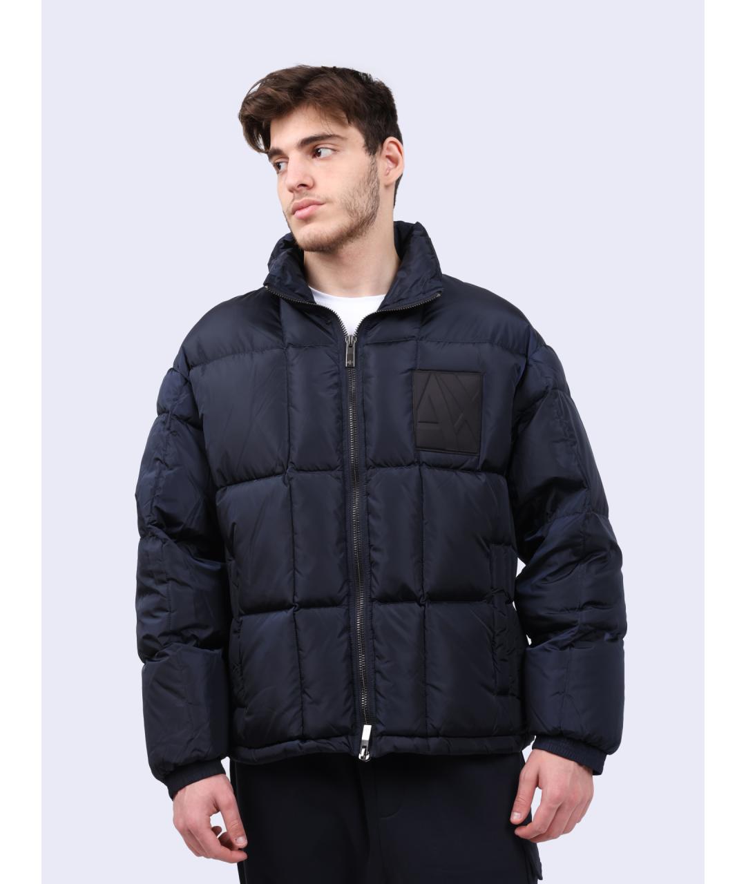 ARMANI EXCHANGE Темно-синяя куртка, фото 2