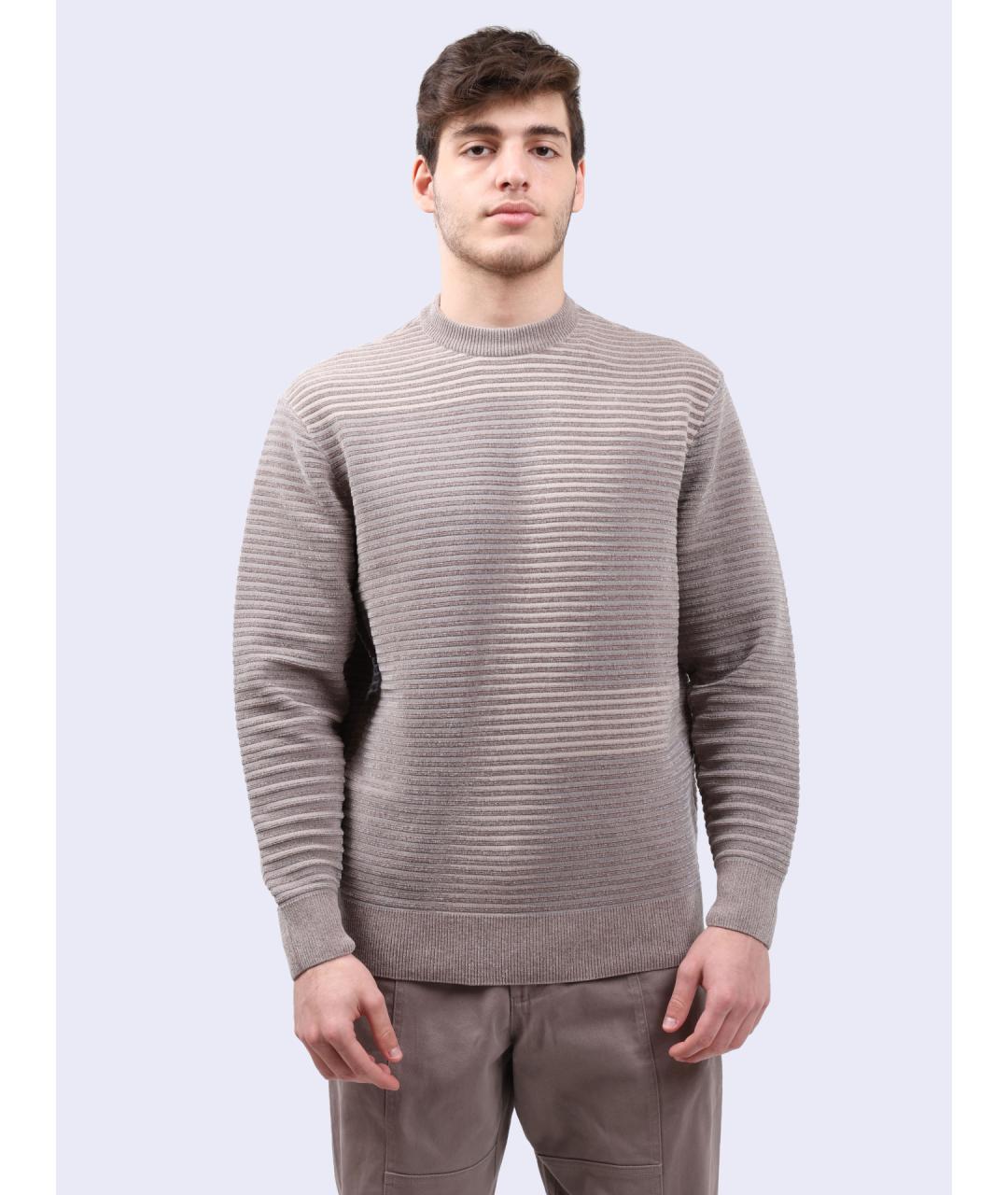 ARMANI EXCHANGE Бежевый джемпер / свитер, фото 2