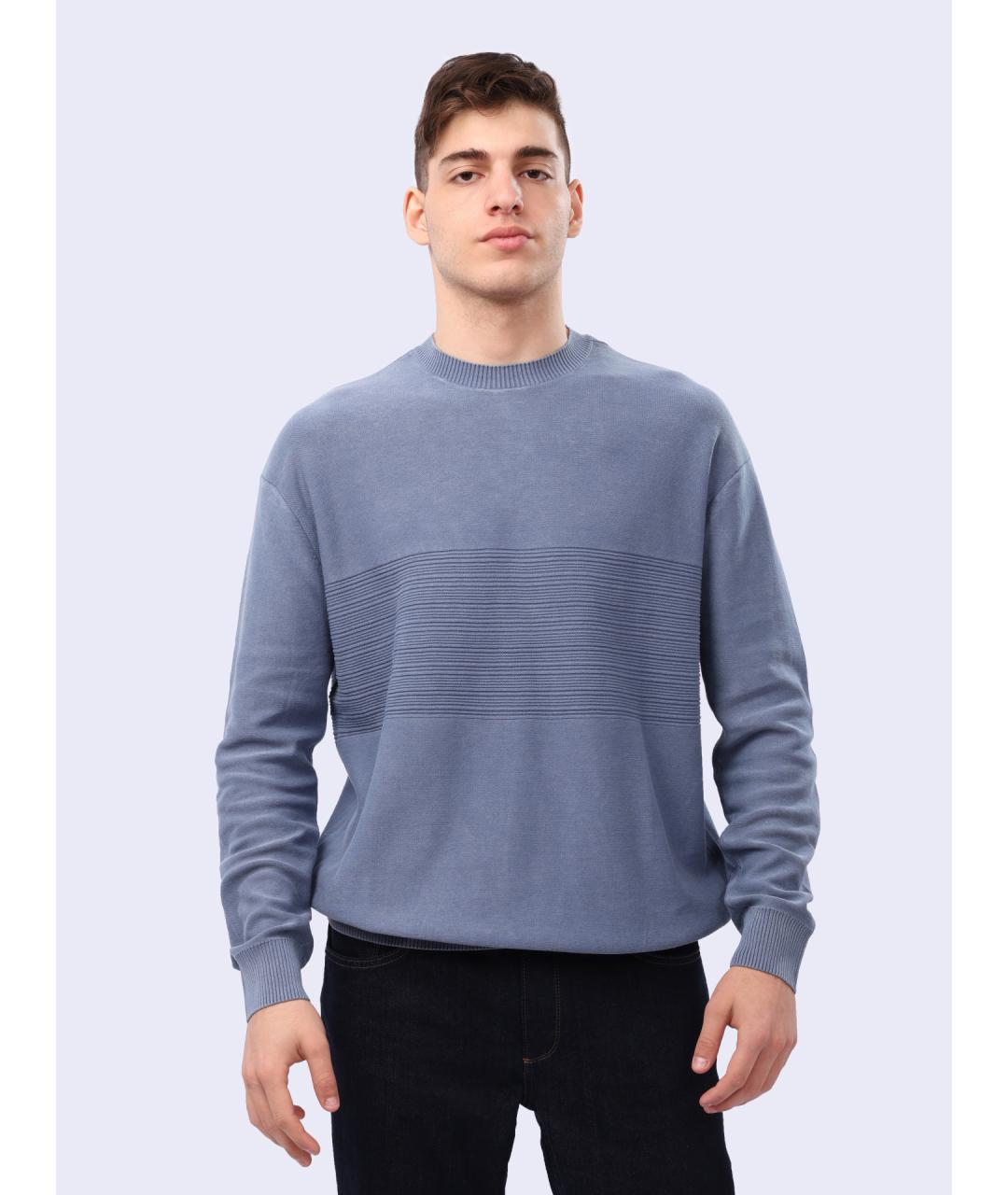 ARMANI EXCHANGE Голубой джемпер / свитер, фото 2
