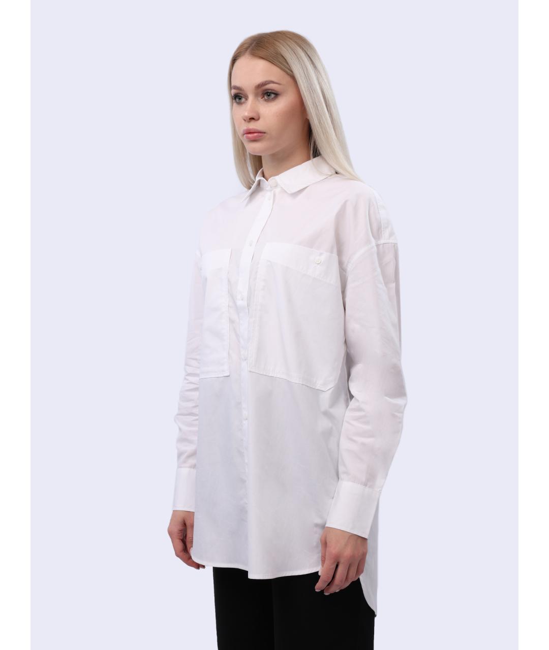 ARMANI EXCHANGE Белая хлопковая рубашка, фото 3