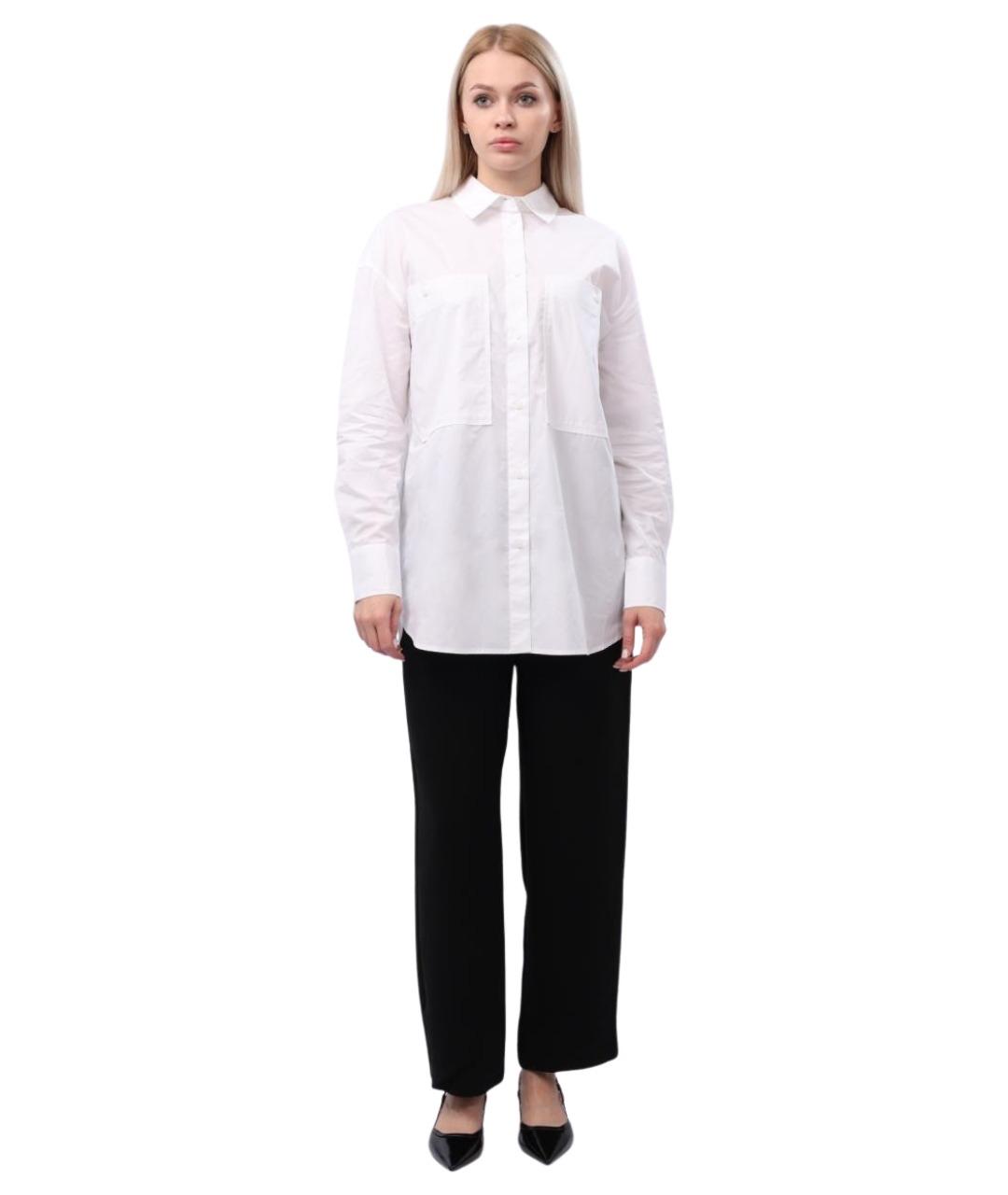 ARMANI EXCHANGE Белая хлопковая рубашка, фото 1
