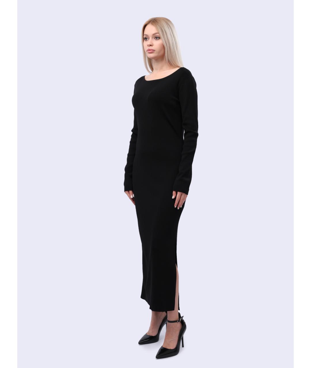 ARMANI EXCHANGE Черное повседневное платье, фото 4