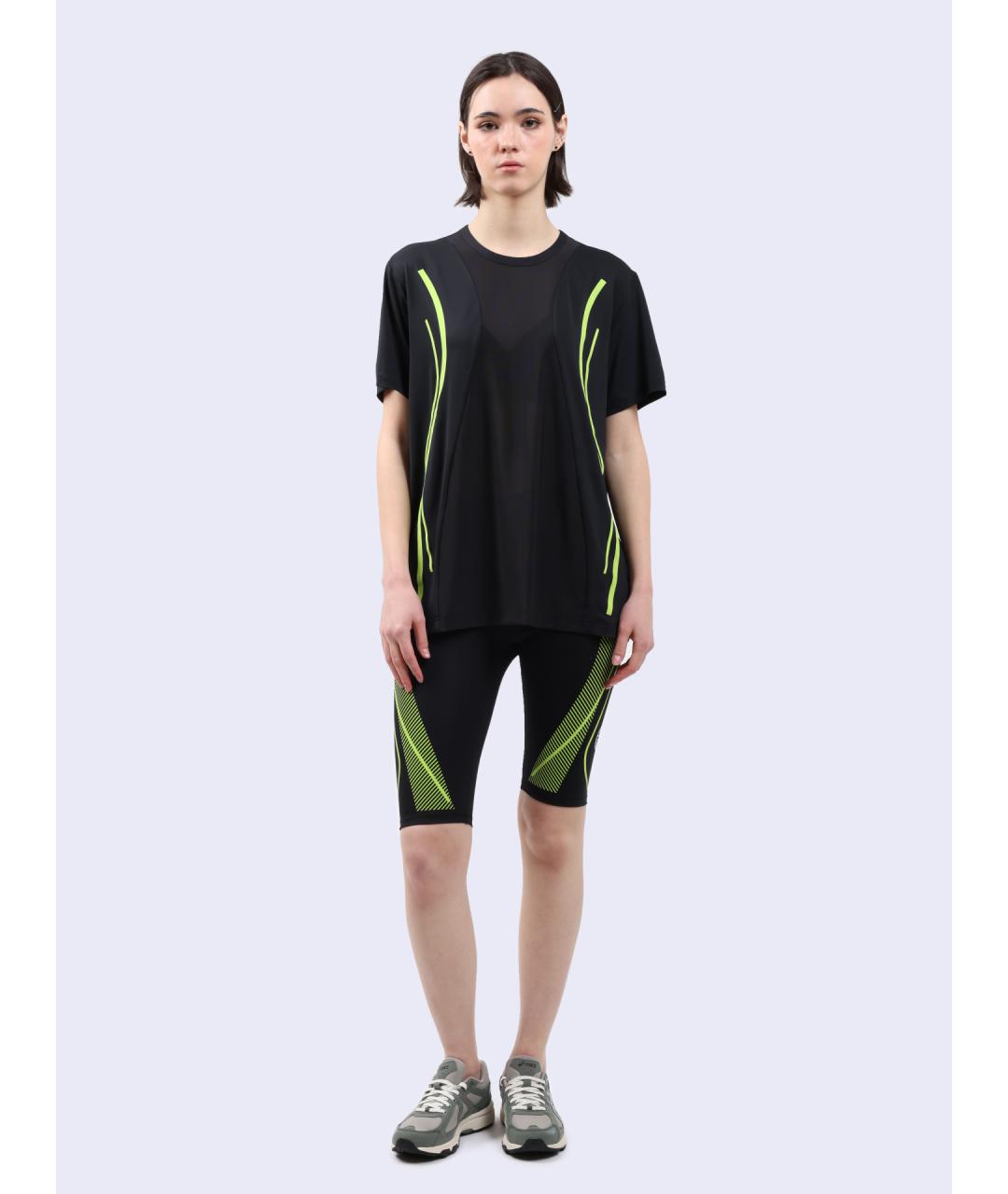 ADIDAS BY STELLA MCCARTNEY Черные леггинсы и велосипедки, фото 3