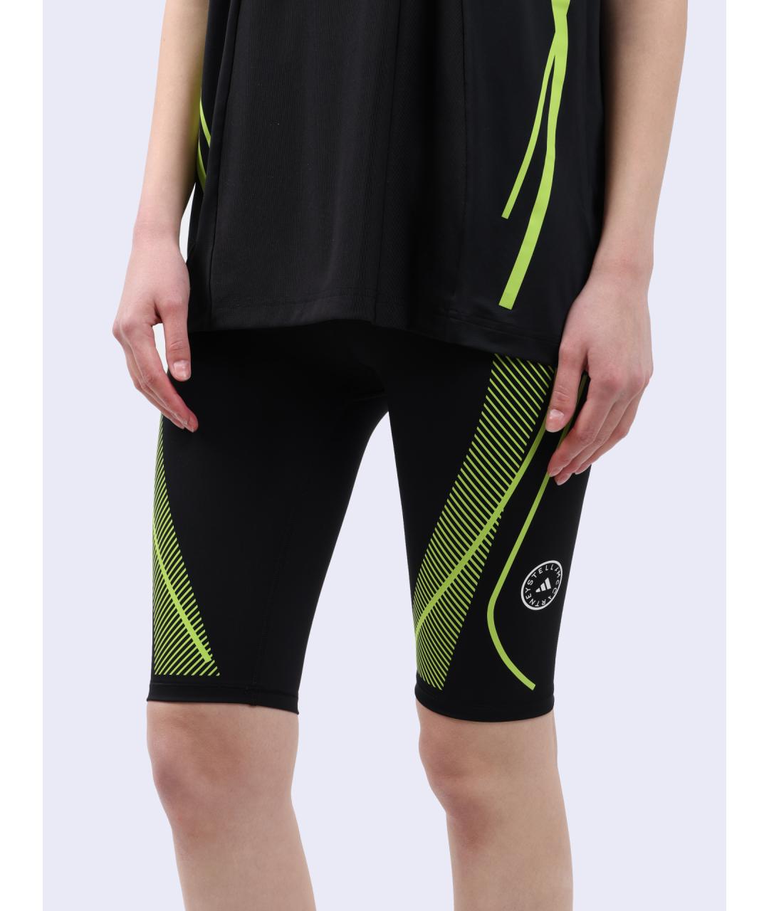 ADIDAS BY STELLA MCCARTNEY Черные леггинсы и велосипедки, фото 4