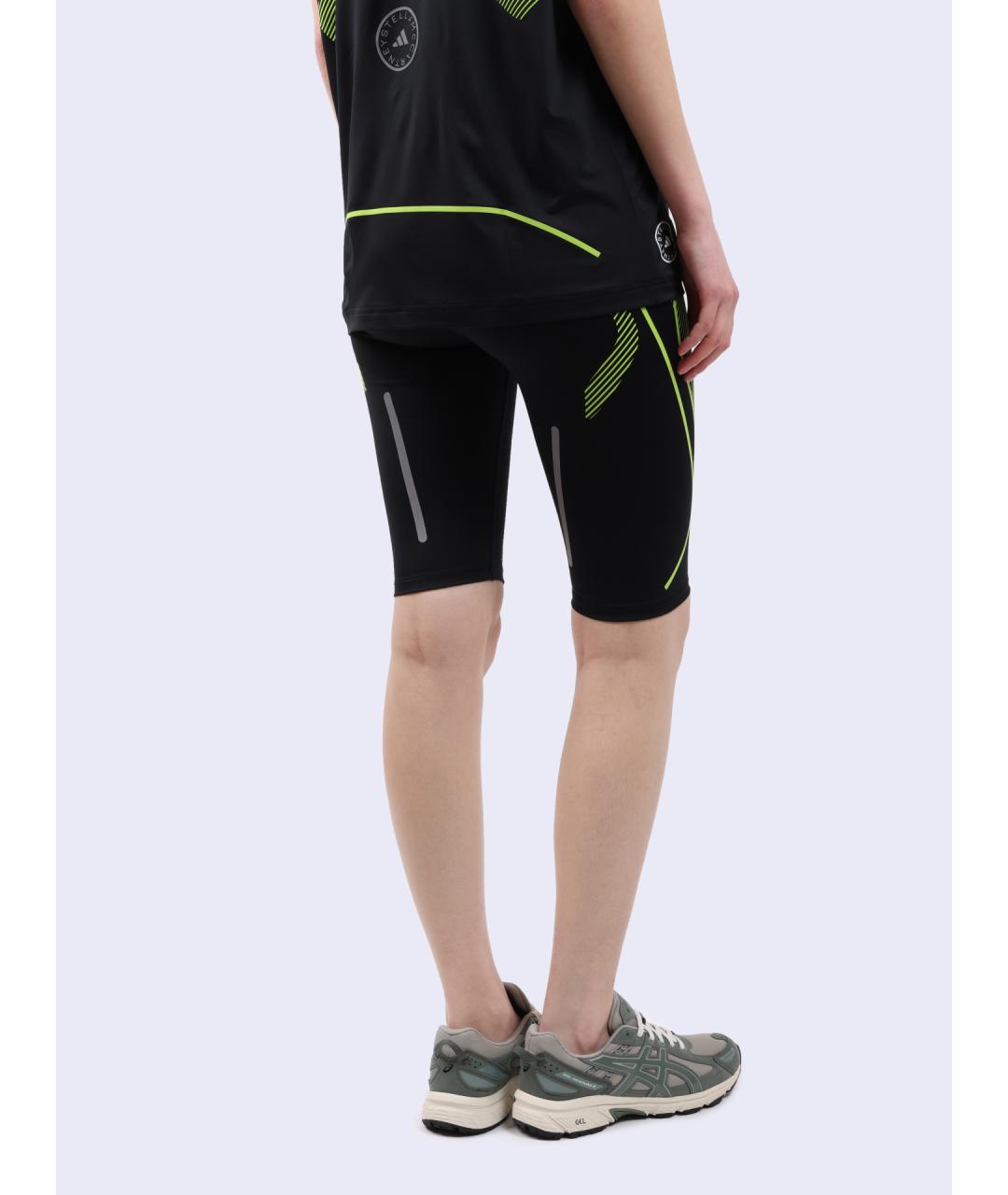 ADIDAS BY STELLA MCCARTNEY Черные леггинсы и велосипедки, фото 6