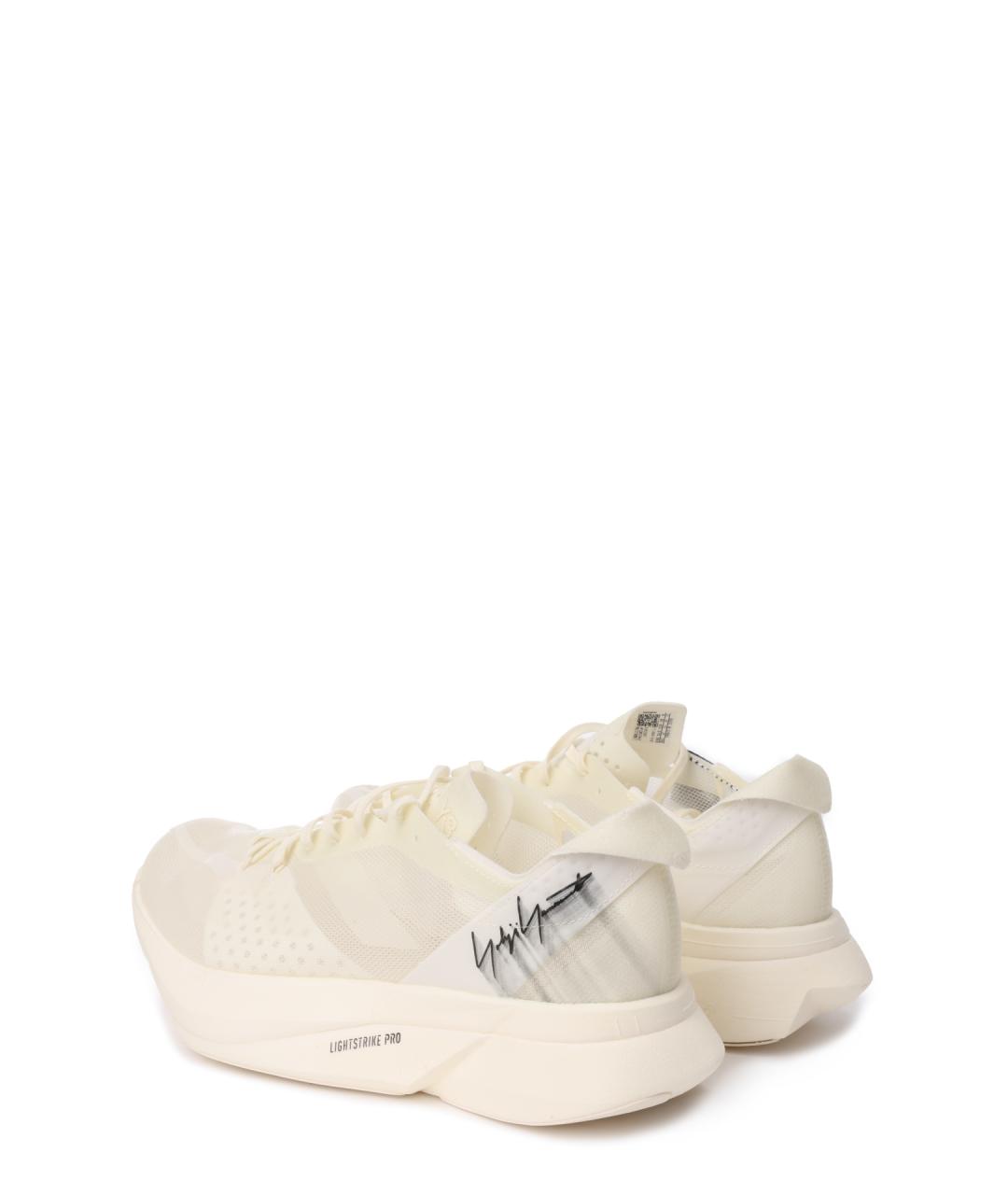 Y-3 Белые низкие кроссовки / кеды, фото 3