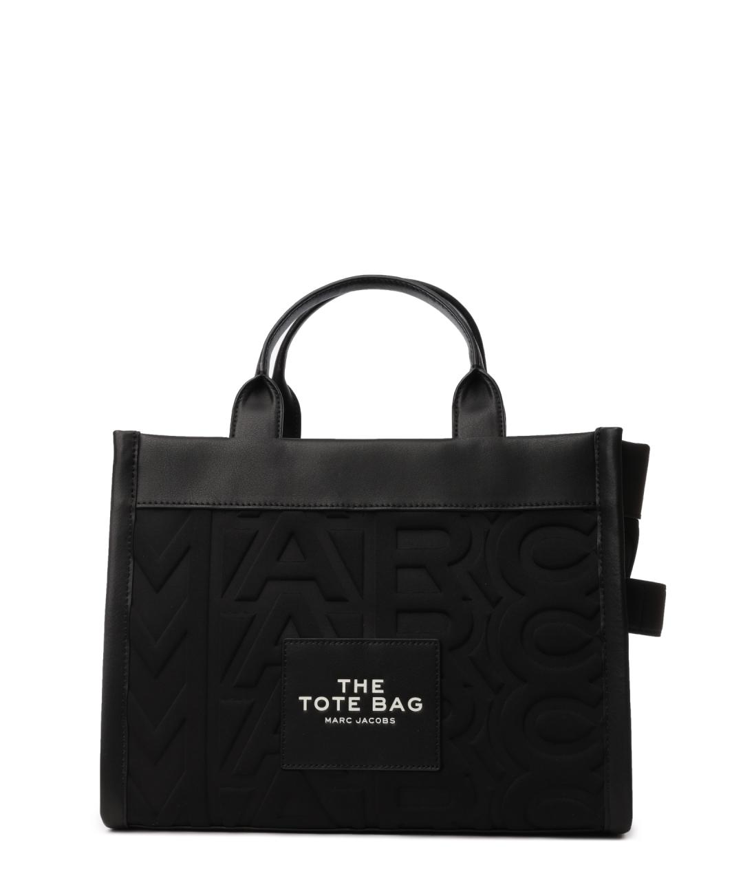 MARC JACOBS Черная тканевая сумка тоут, фото 1